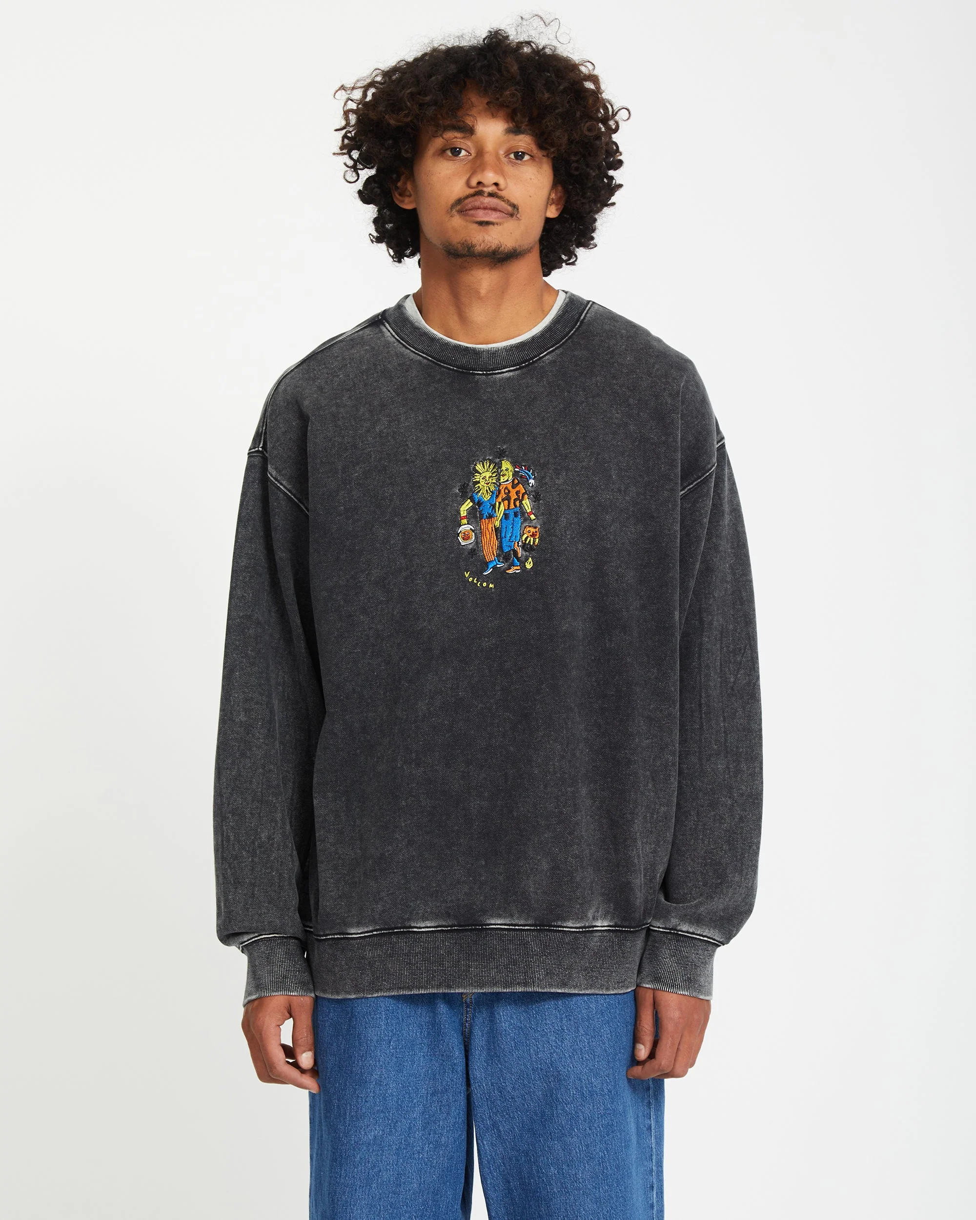Sweatshirt Bob Mollema - LIGHT ACID BLACK - Image 9