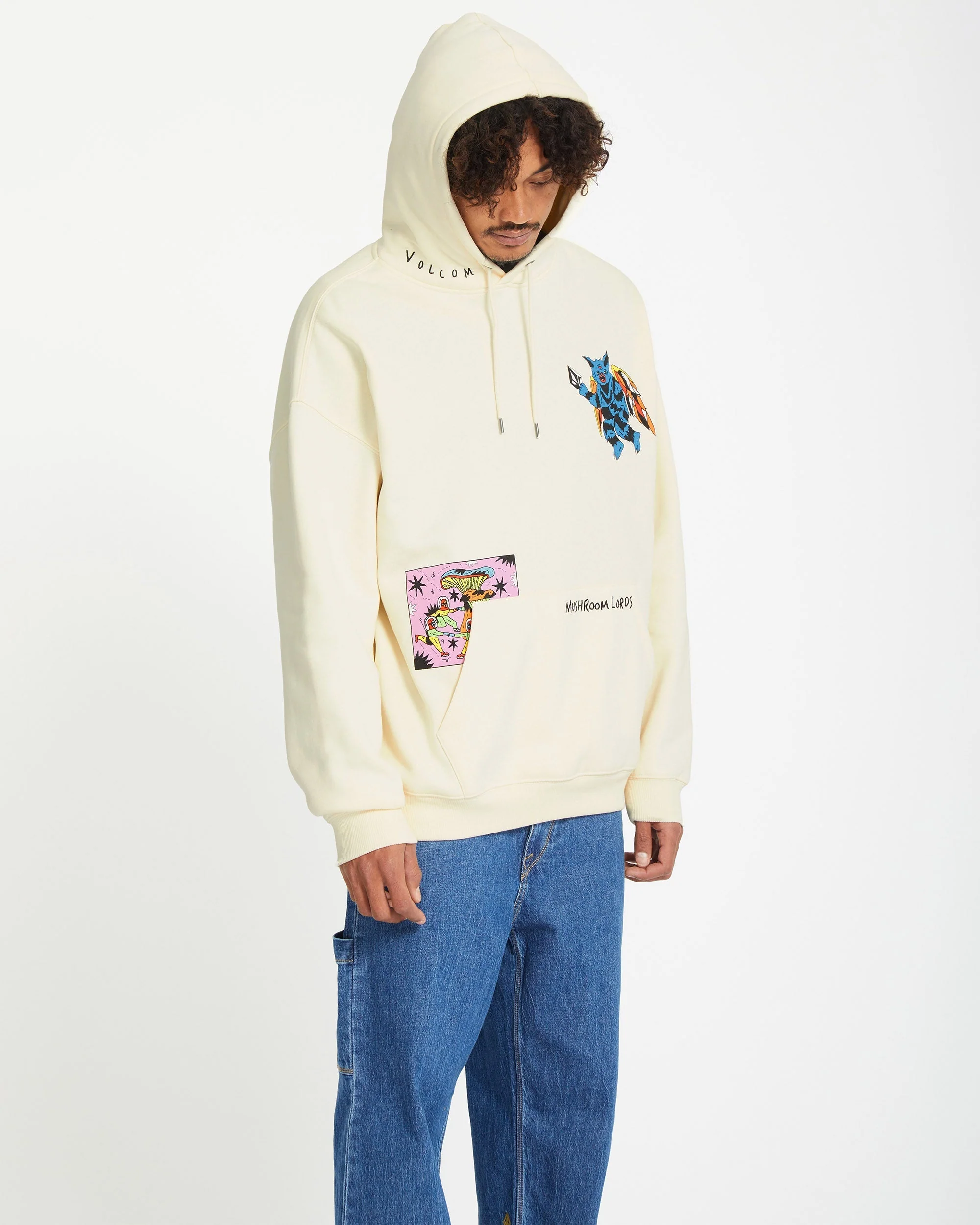 Sweat à Capuche Bob Mollema 2 - LIGHT BEIGE - Image 3