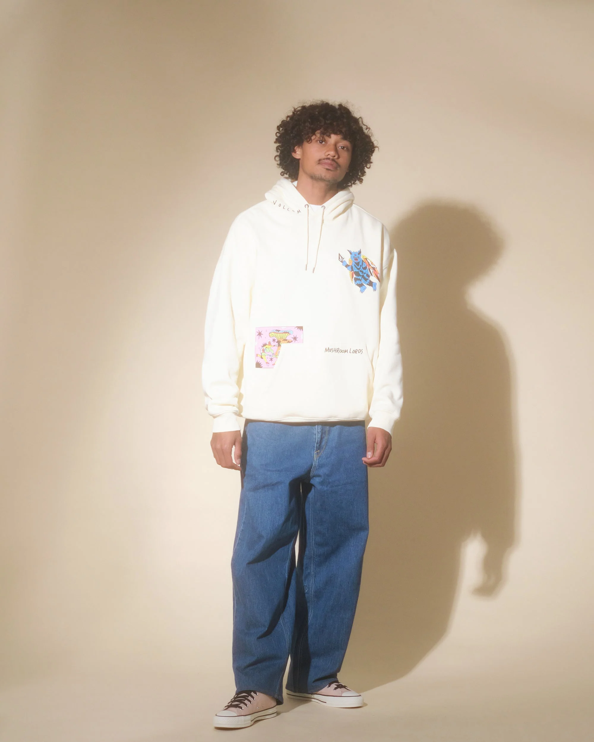 Sweat à Capuche Bob Mollema 2 - LIGHT BEIGE - Image 5