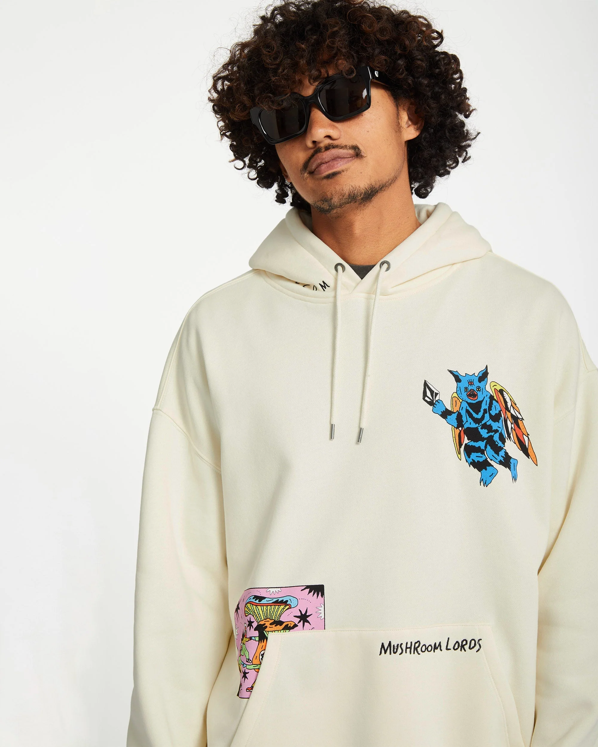 Sweat à Capuche Bob Mollema 2 - LIGHT BEIGE - Image 6