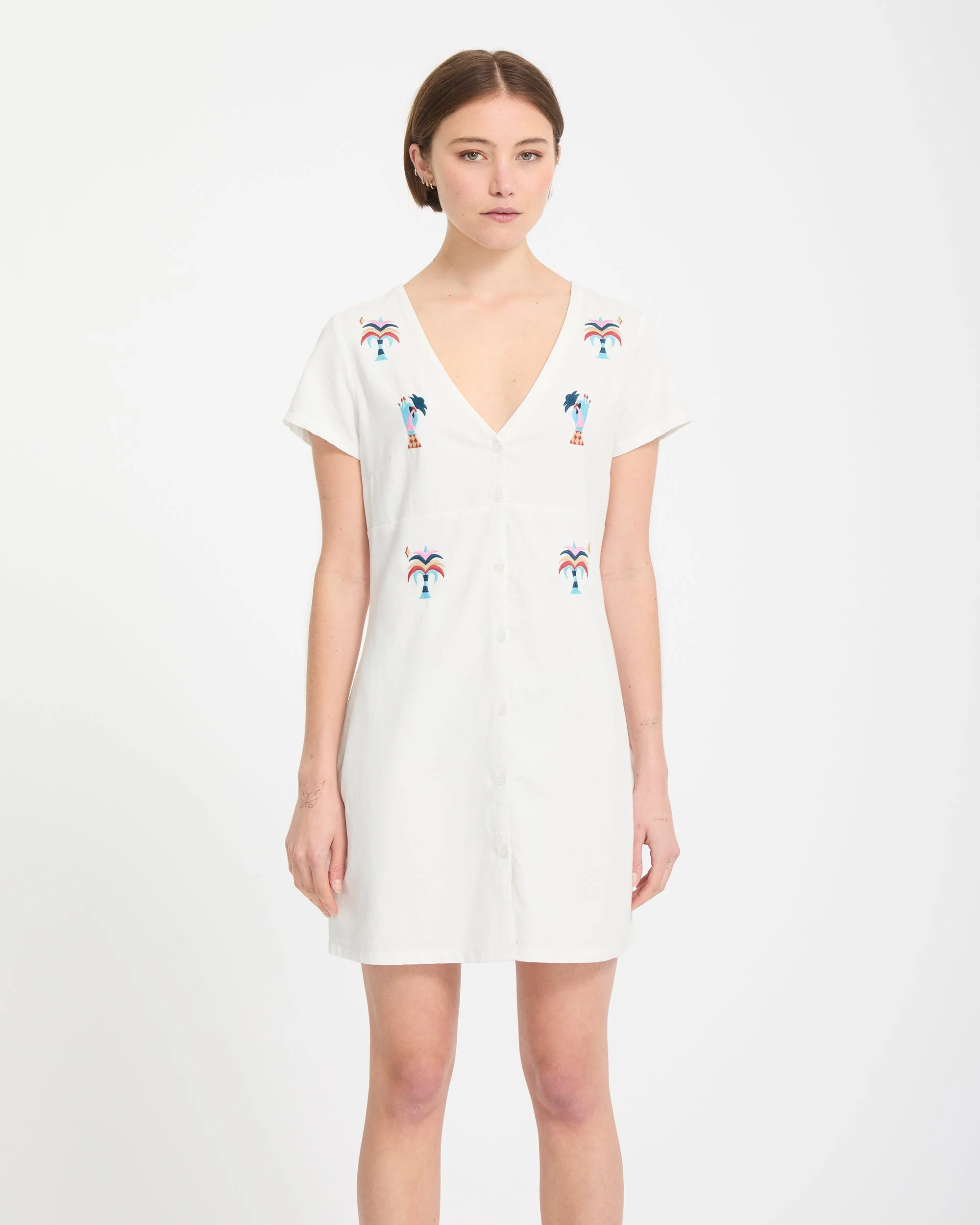 Robe chemise Bruno Lucas - Off White - Image 3