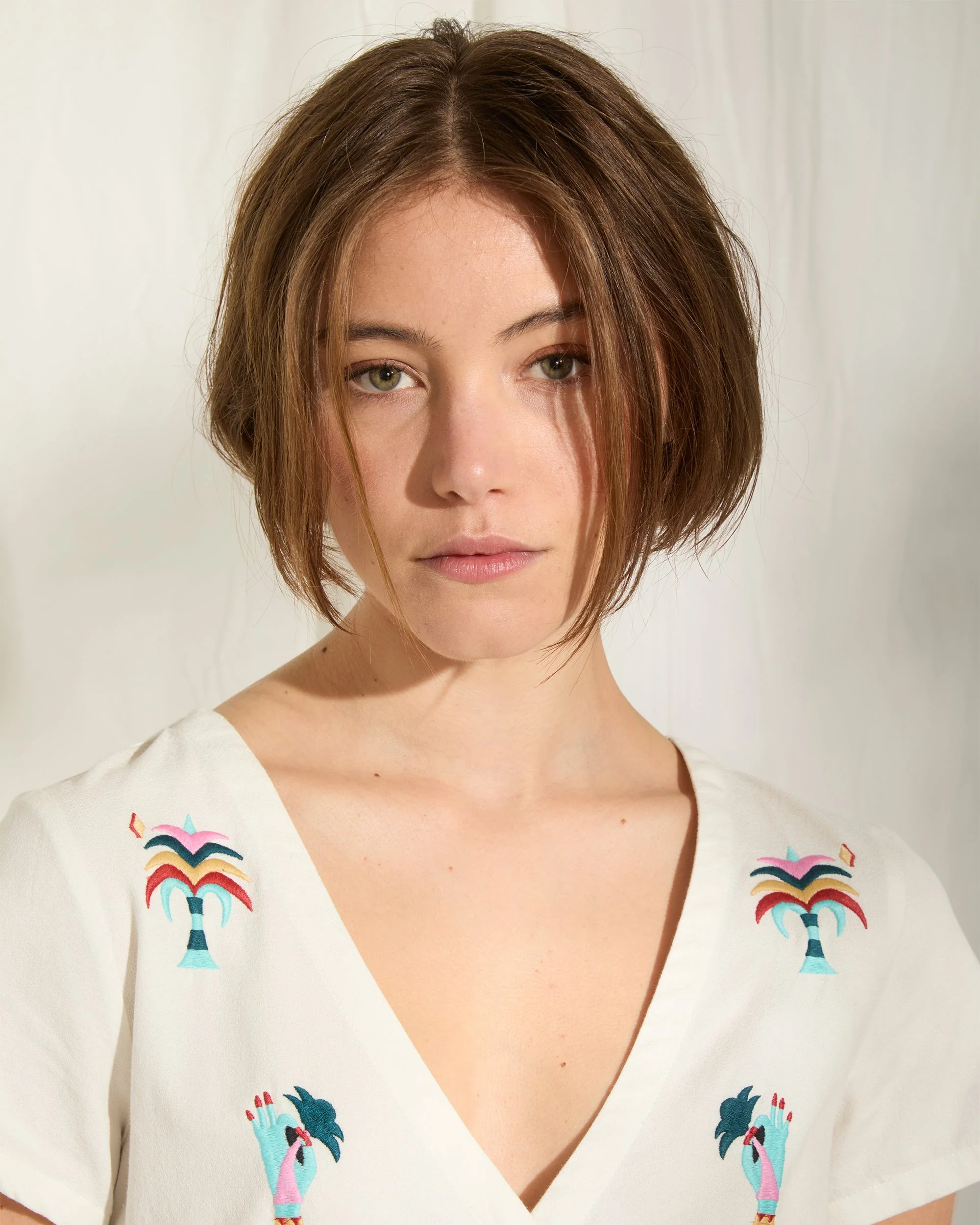 Robe chemise Bruno Lucas - Off White - Image 5