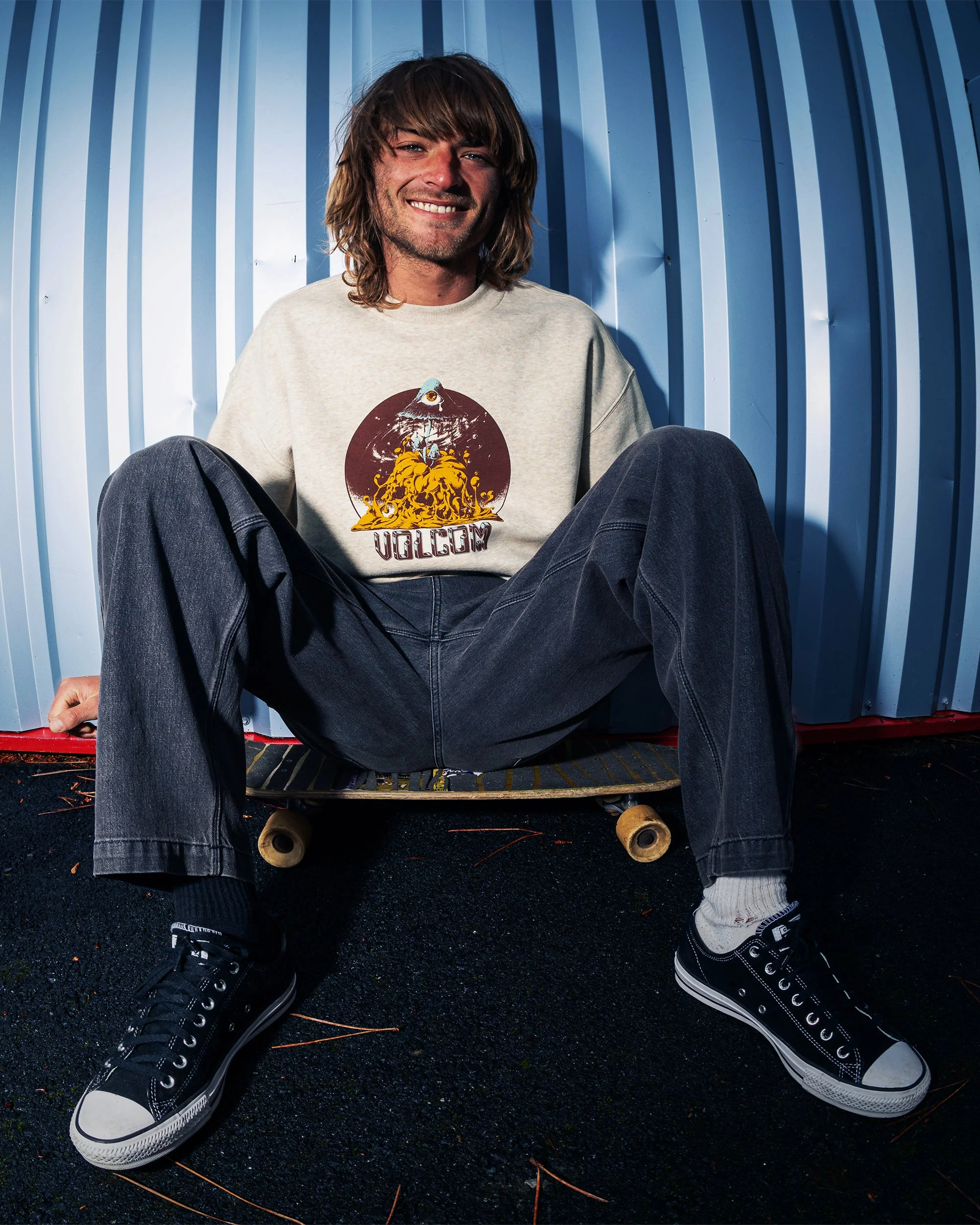 Sweatshirt Callum Rooney - Dust Heather - Image 4
