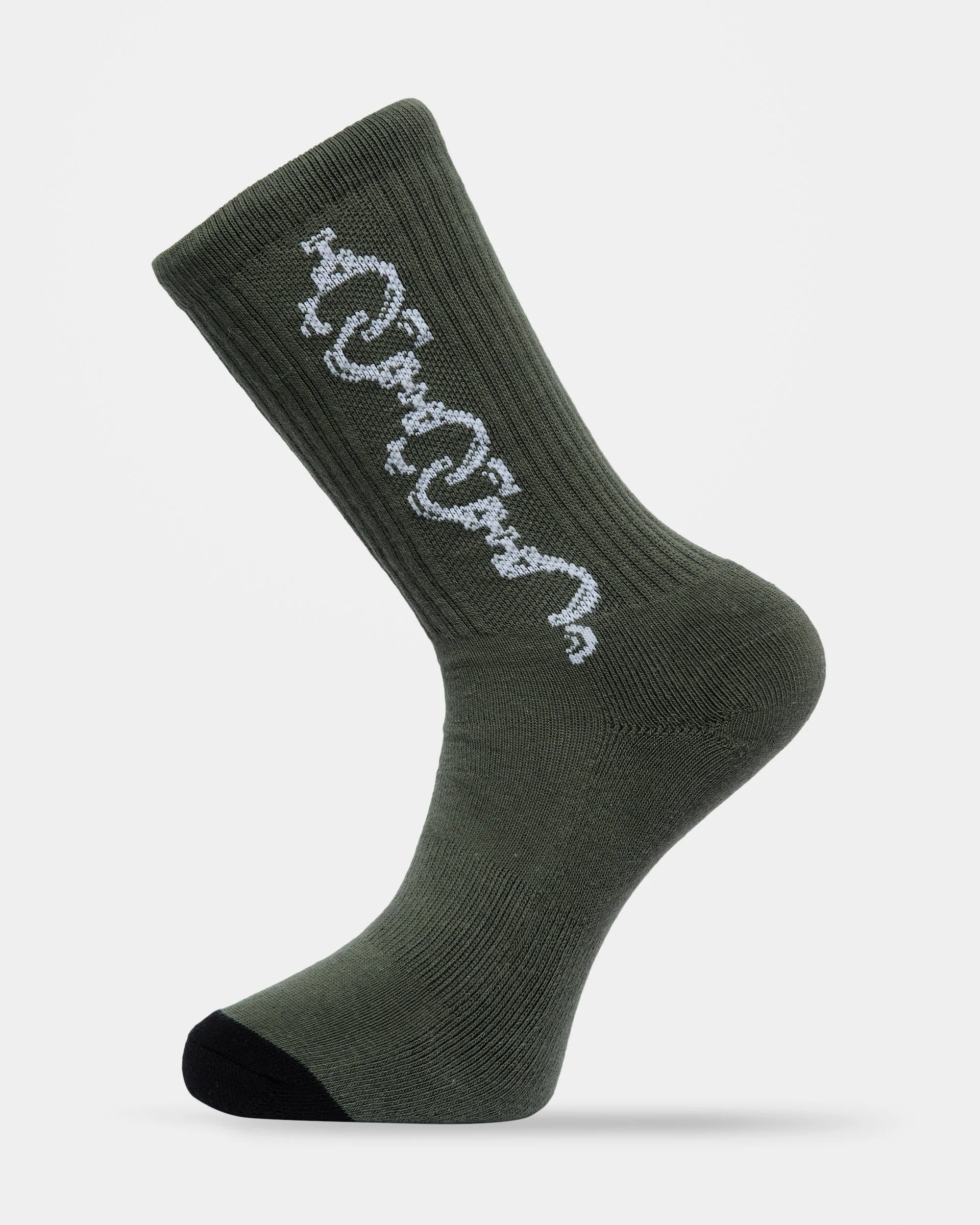 Chaussettes Daniel Shepard - Dark Olive - Image 3