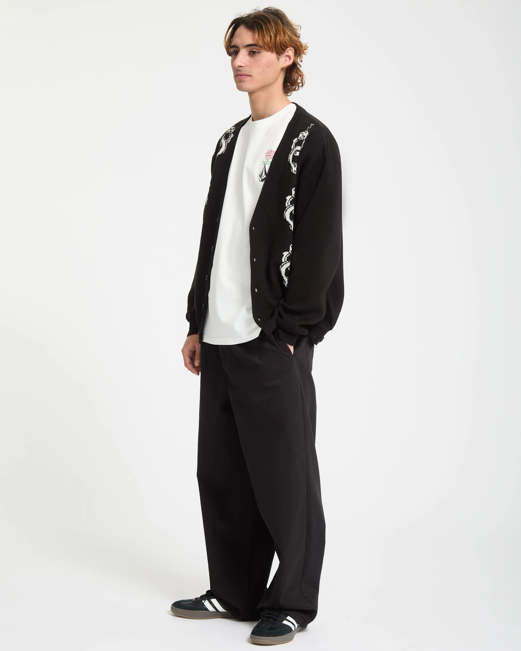 Cardigan Daniel Shepard - Black - Image 7