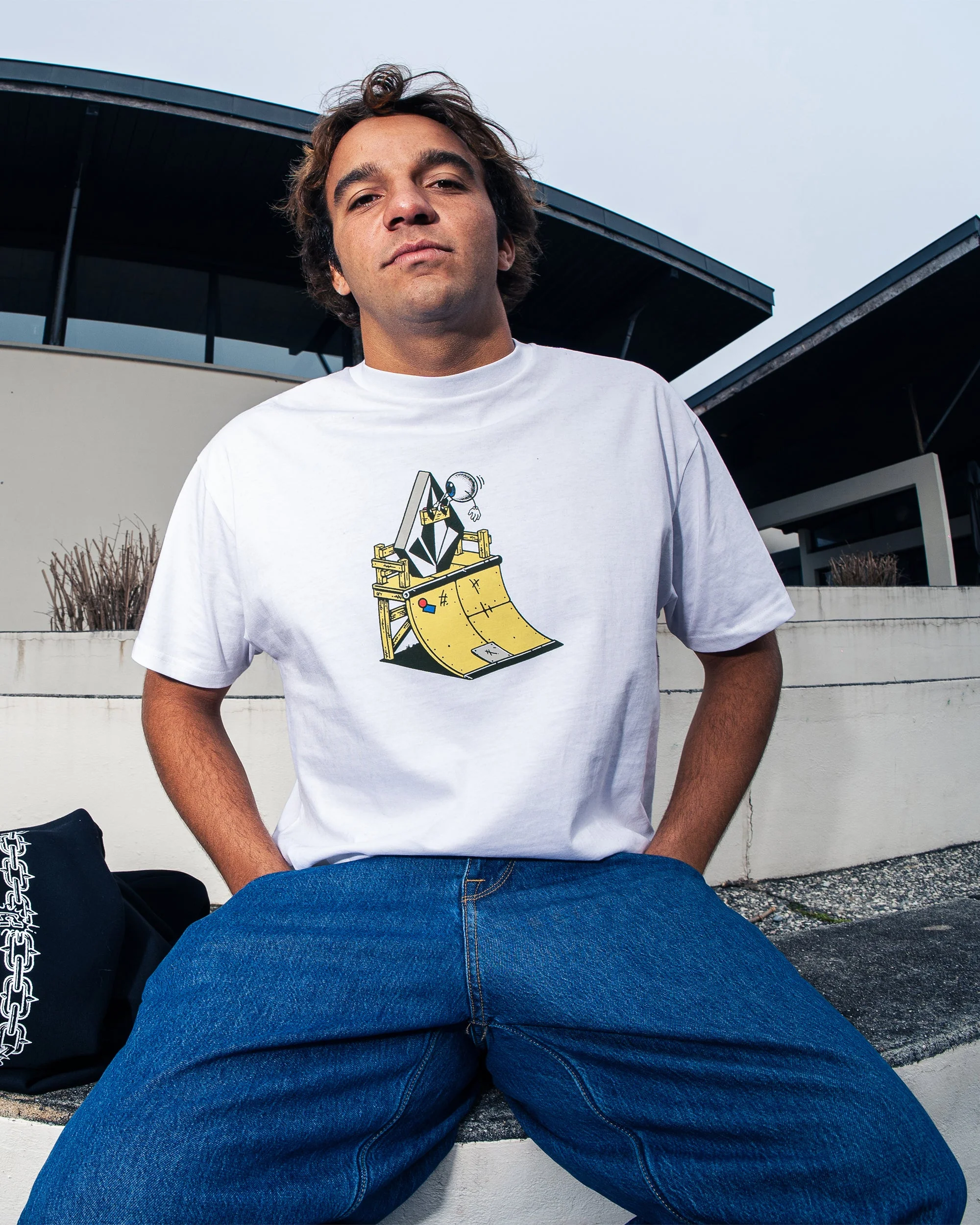 T-shirt Daniel Shepard Walleye - White - Image 4