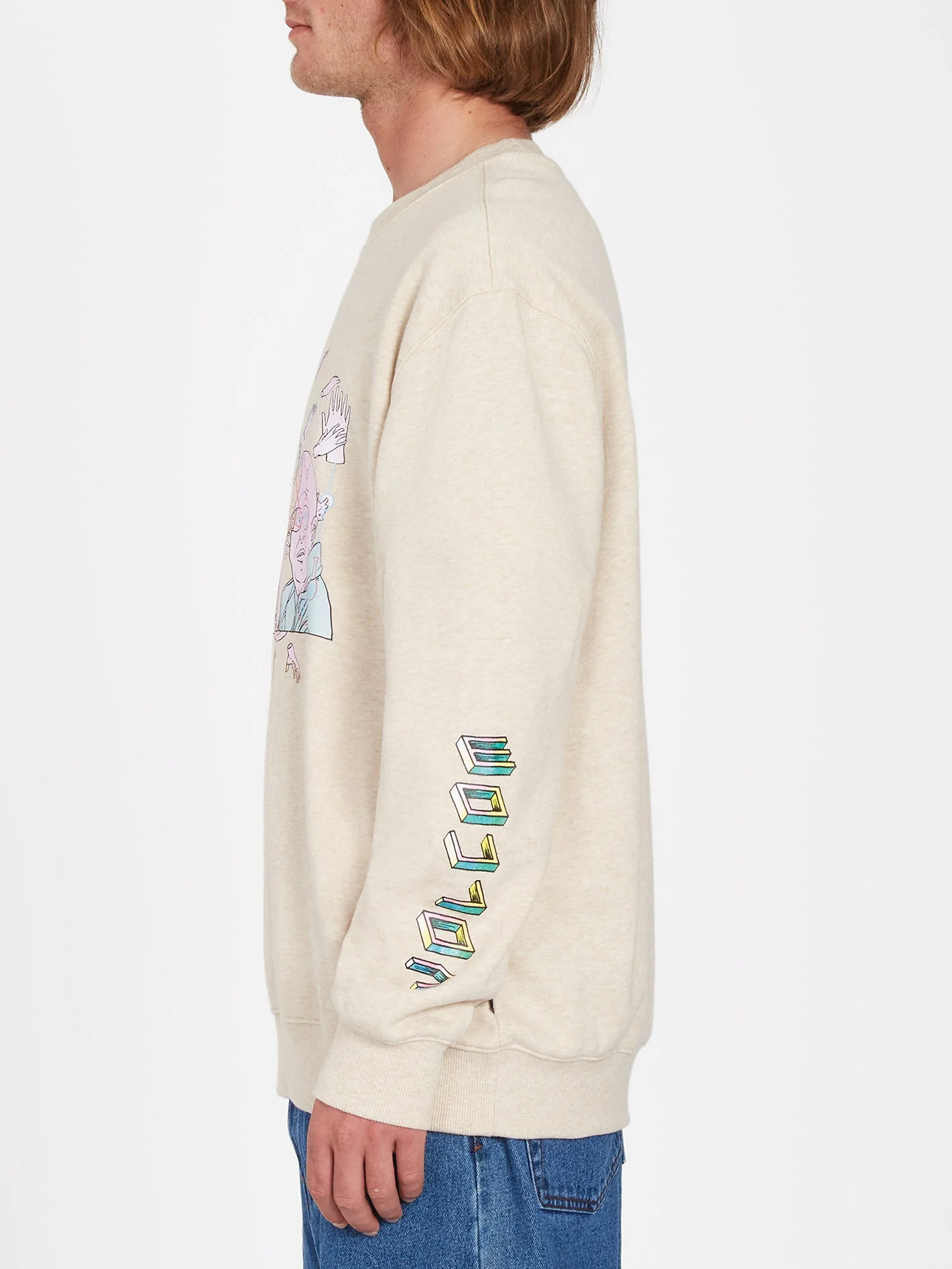 Sweat Ed Merlin Murray - WHITECAP GREY - Image 3