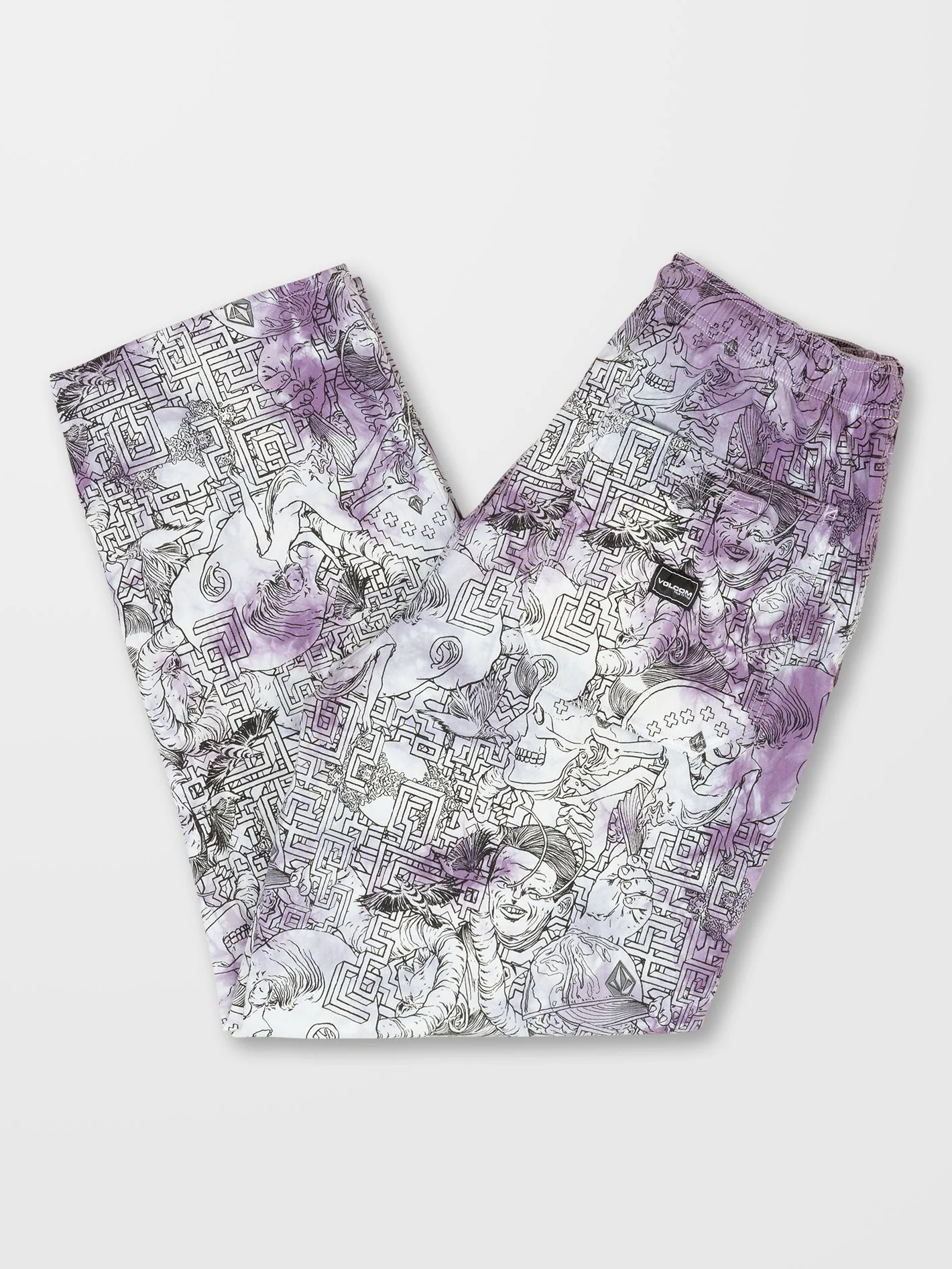 Pantalon Ed Merlin Murray Elasticated Waist - PRINT - Image 4