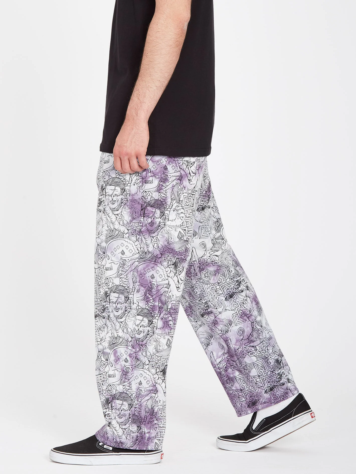 Pantalon Ed Merlin Murray Elasticated Waist - PRINT - Image 5