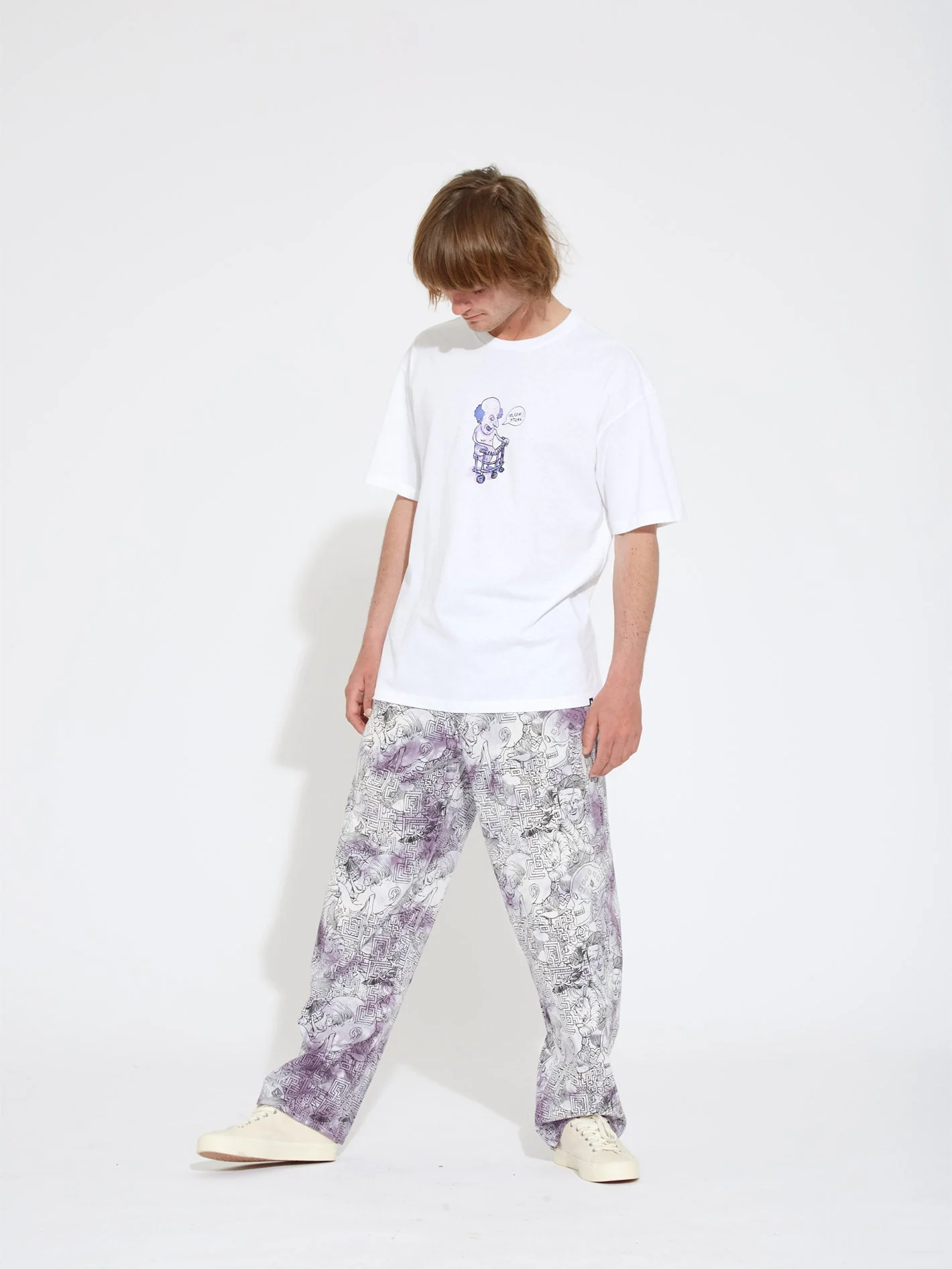 Pantalon Ed Merlin Murray Elasticated Waist - PRINT - Image 8