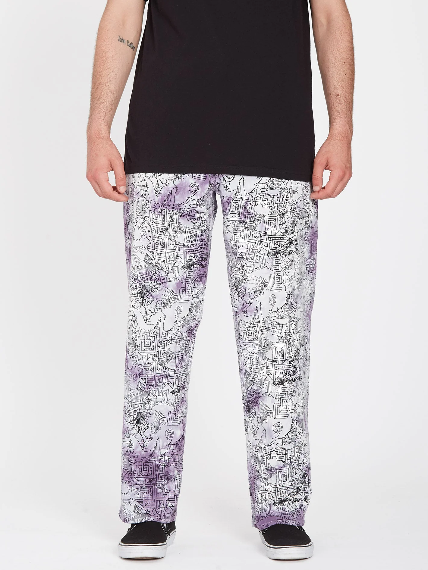 Pantalon Ed Merlin Murray Elasticated Waist - PRINT - Image 9