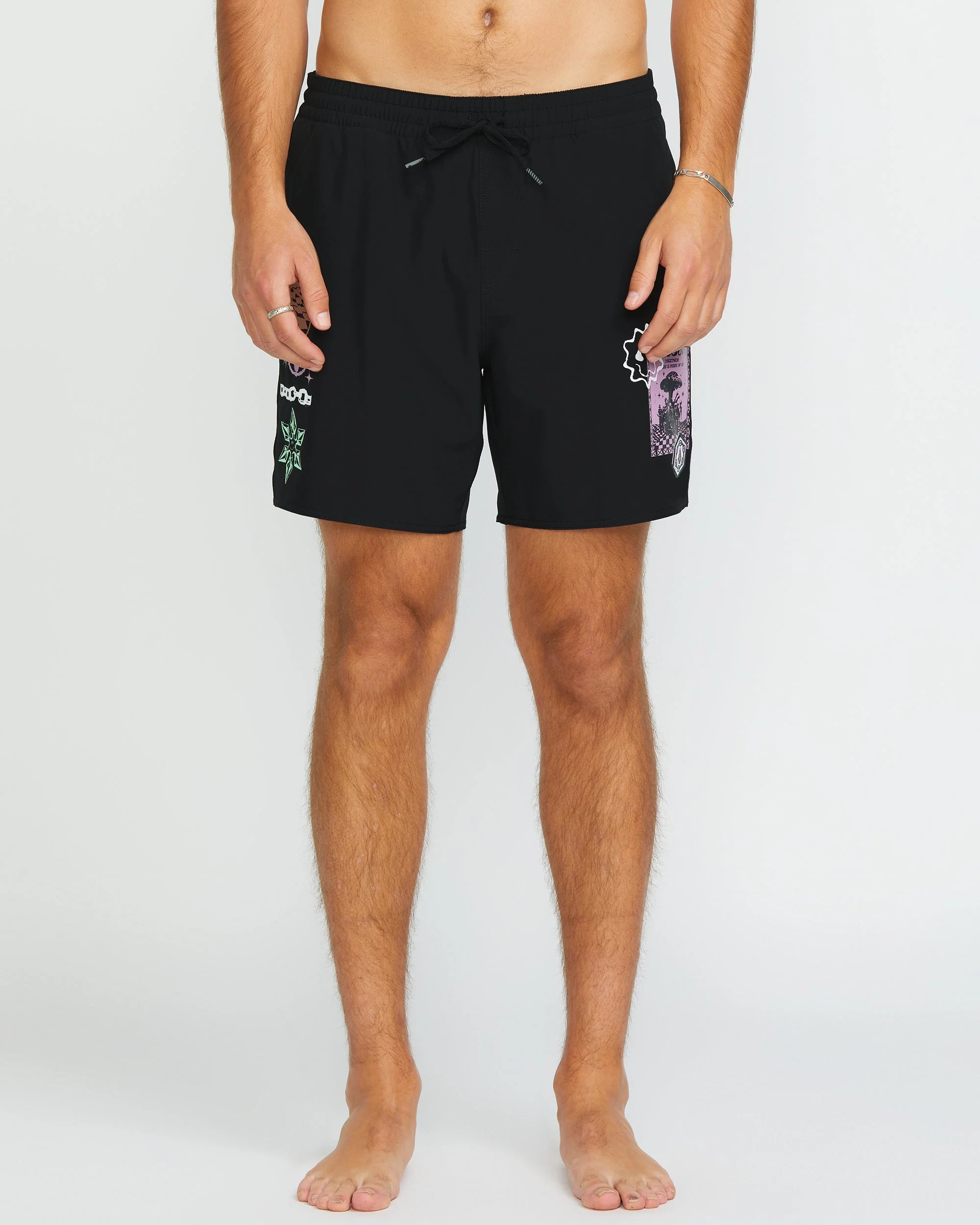 Boardshort Filip Rygalski Trunk 17" - BLACK