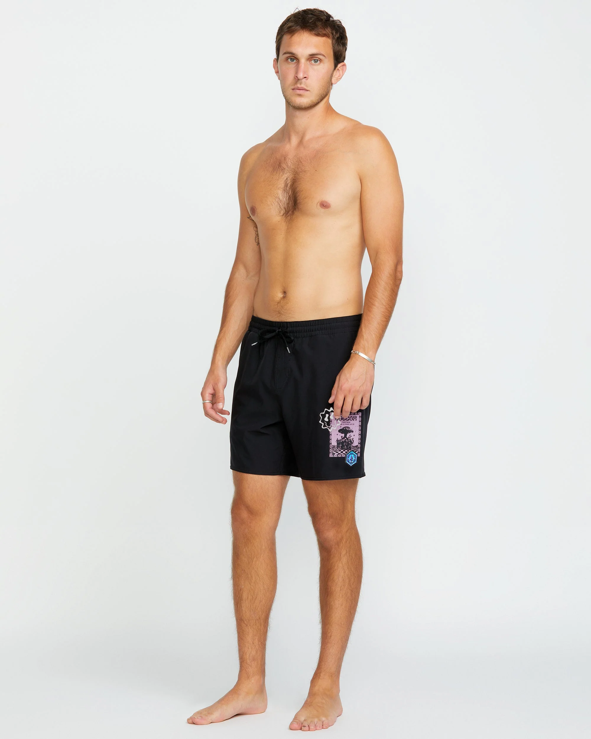 Boardshort Filip Rygalski Trunk 17" - BLACK - Image 6