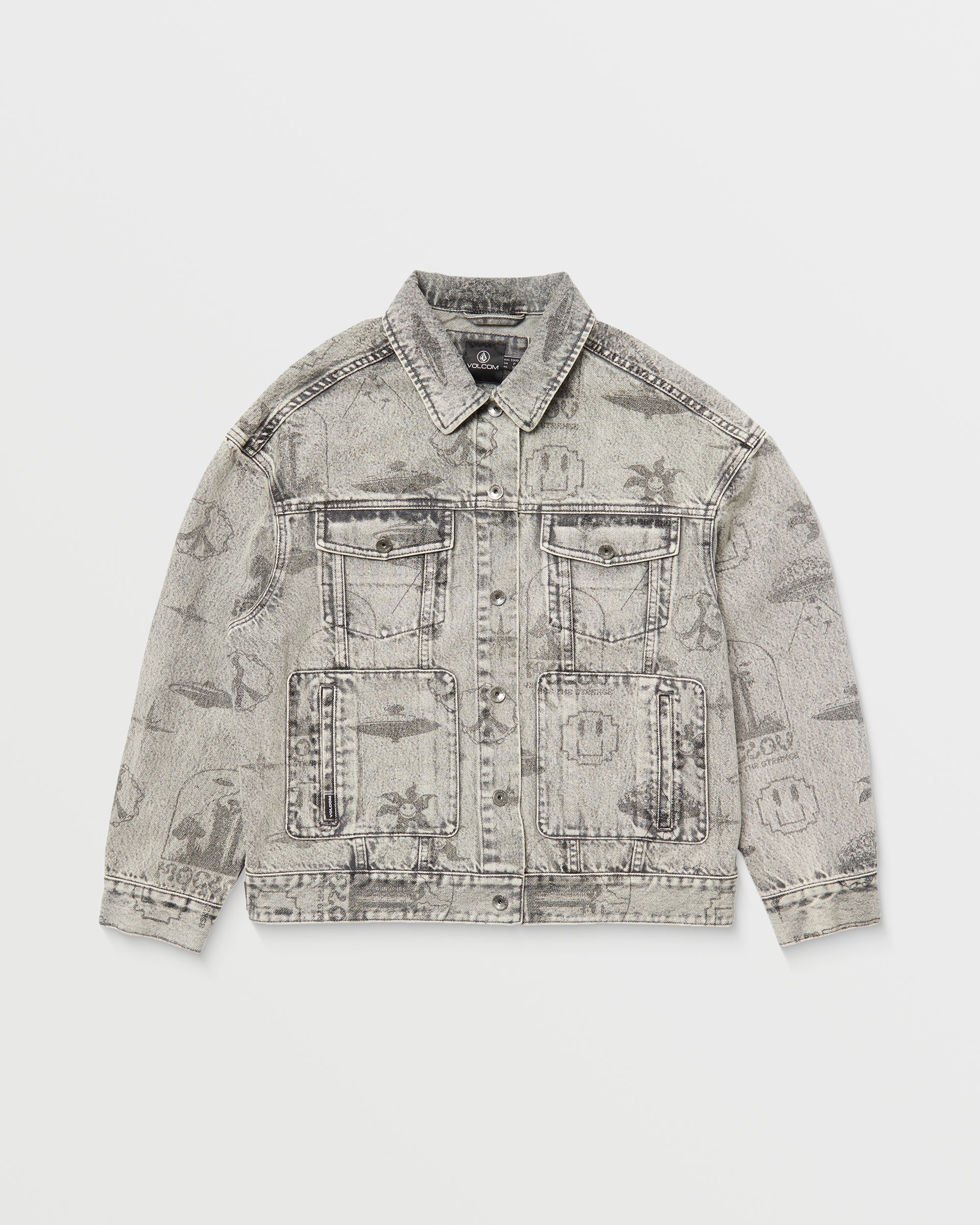 Veste Denim Filip Rygalski - GREY VINTAGE - Image 10