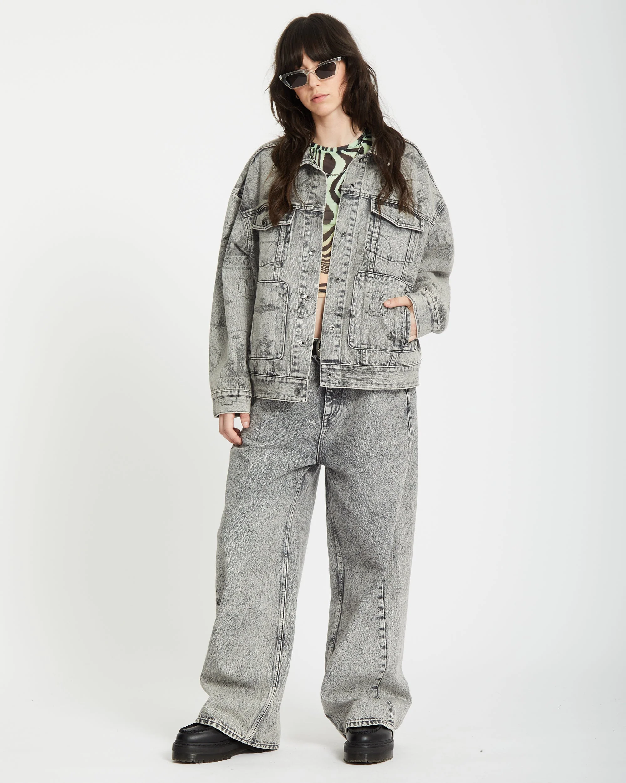 Veste Denim Filip Rygalski - GREY VINTAGE - Image 6