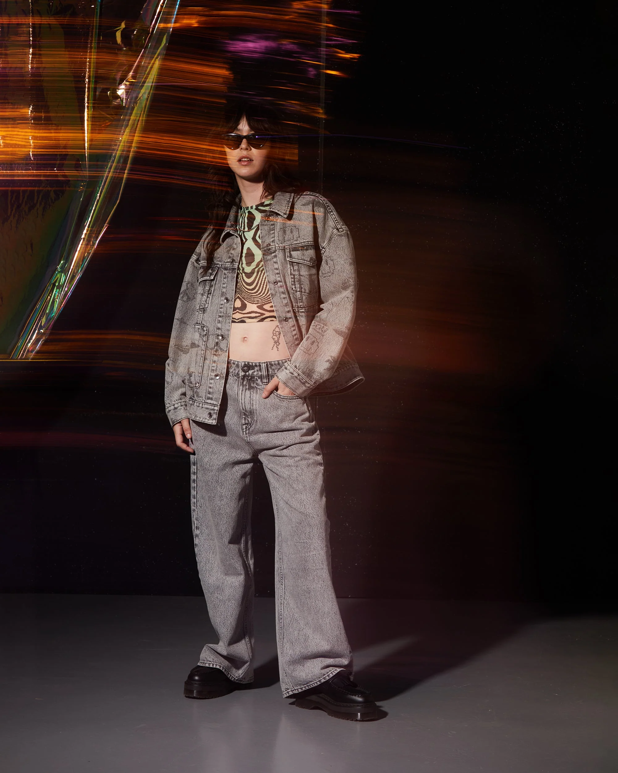 Veste Denim Filip Rygalski - GREY VINTAGE - Image 7