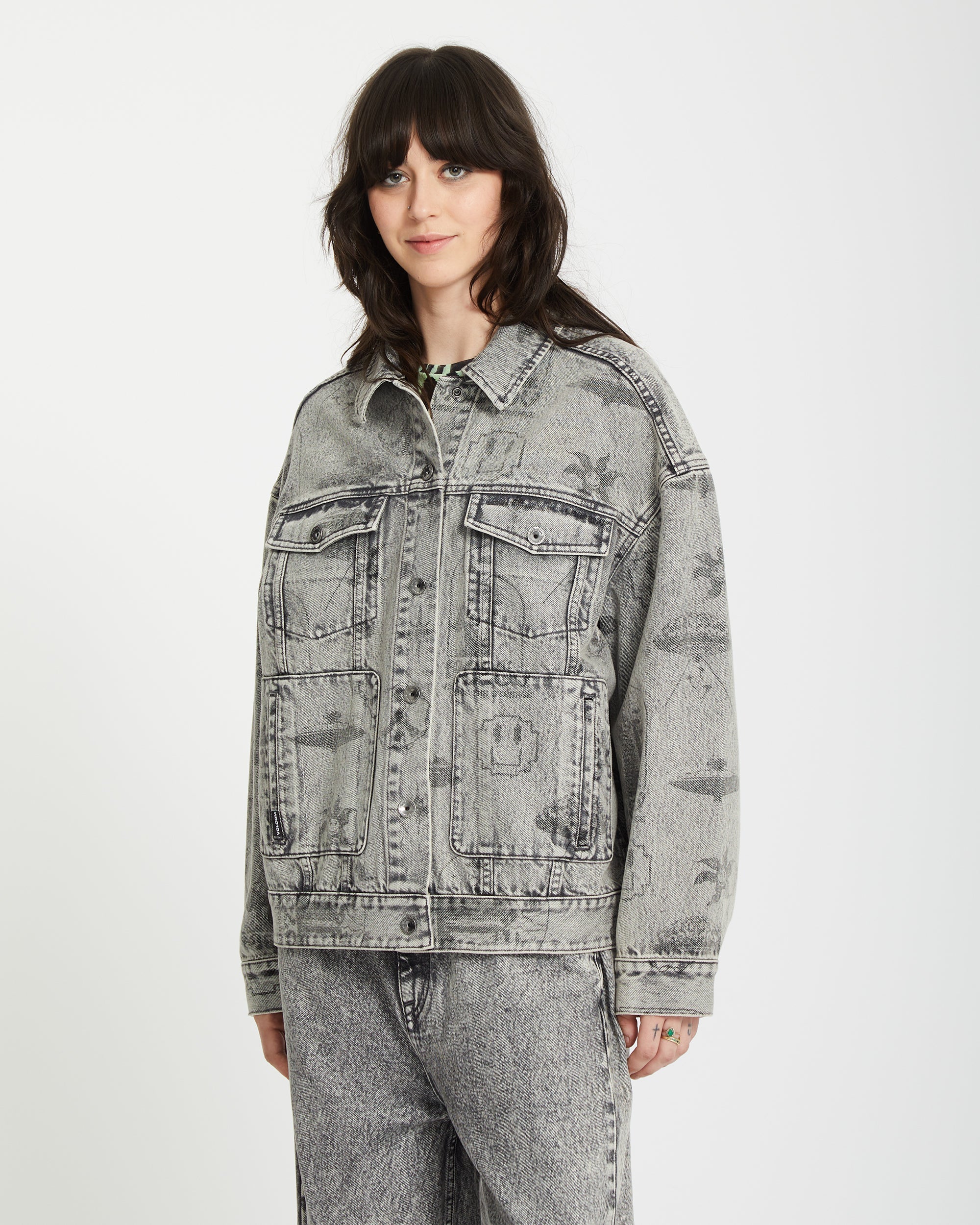 Veste Denim Filip Rygalski - GREY VINTAGE - Image 8