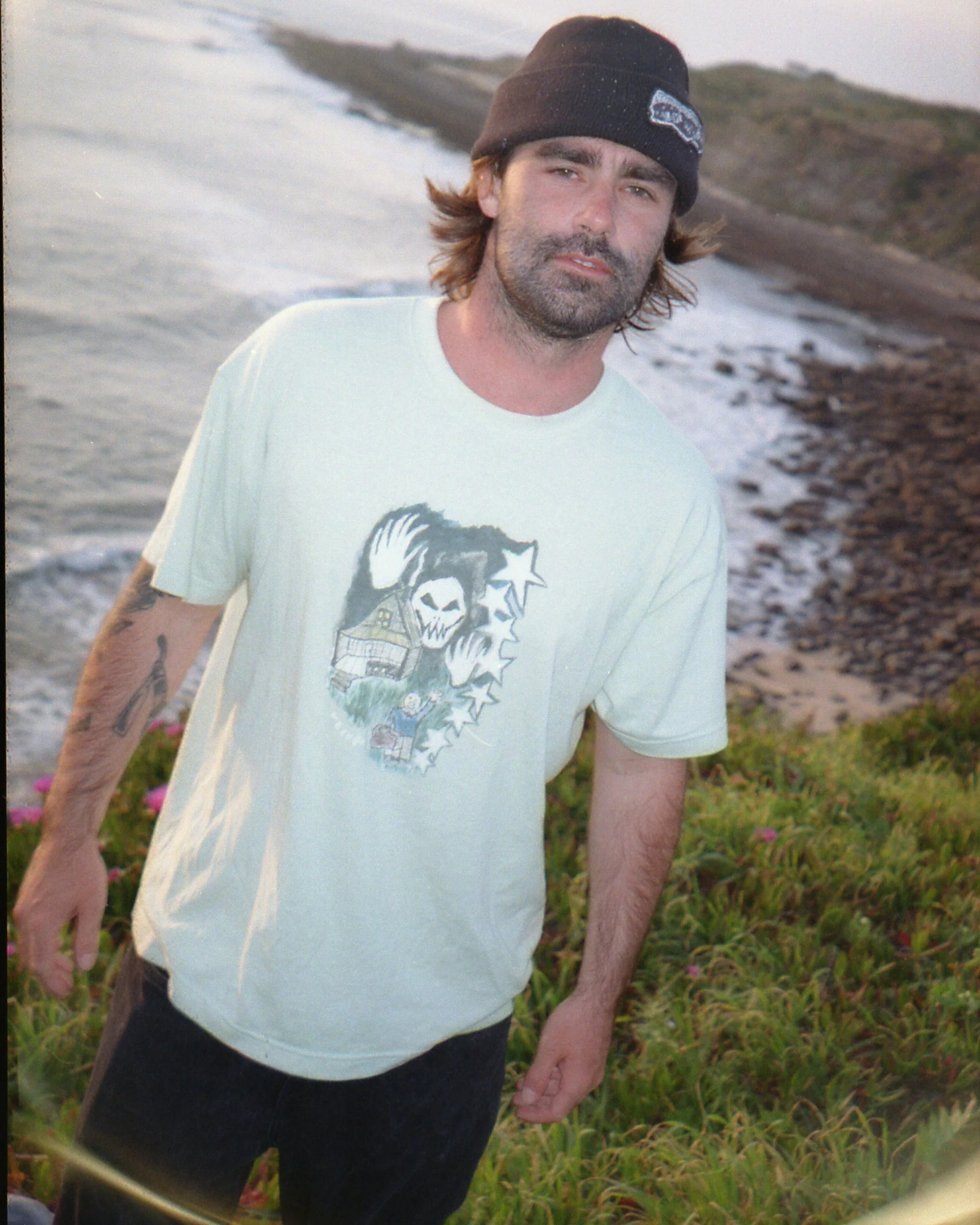 T-shirt Issam Auptel - Pale Aqua