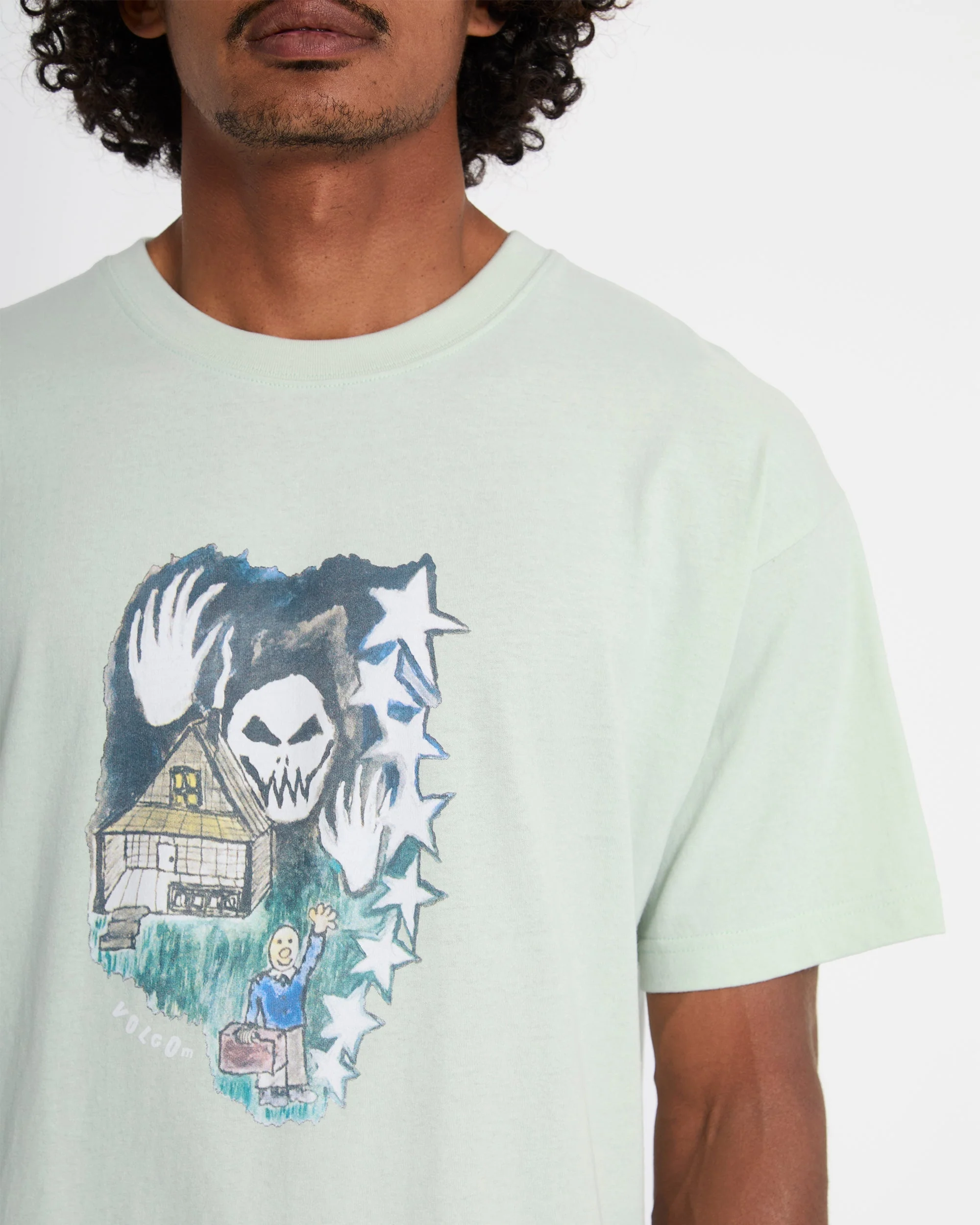 T-shirt Issam Auptel - Pale Aqua - Image 6
