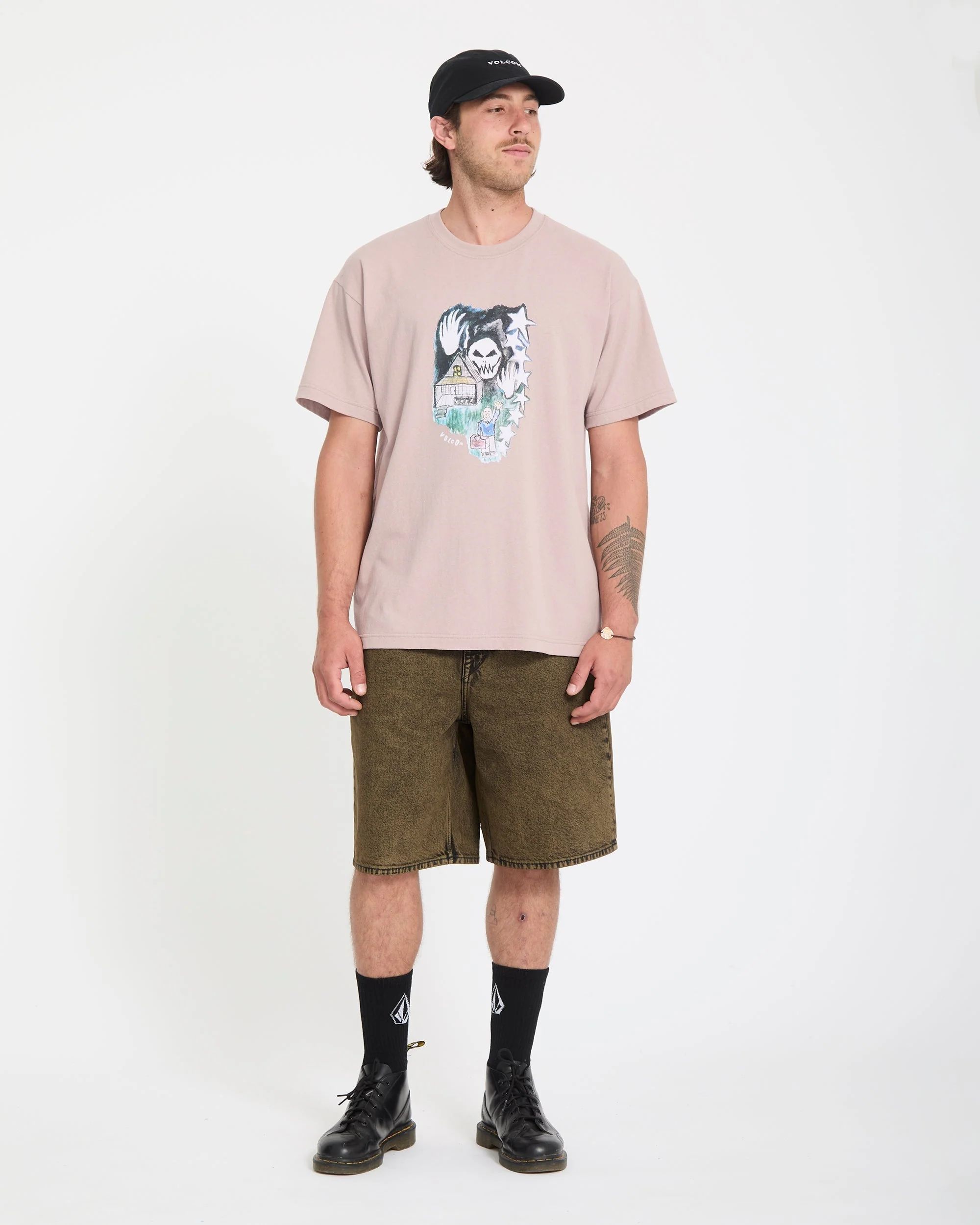 T-shirt Issam Auptel - Bark Brown - Image 6