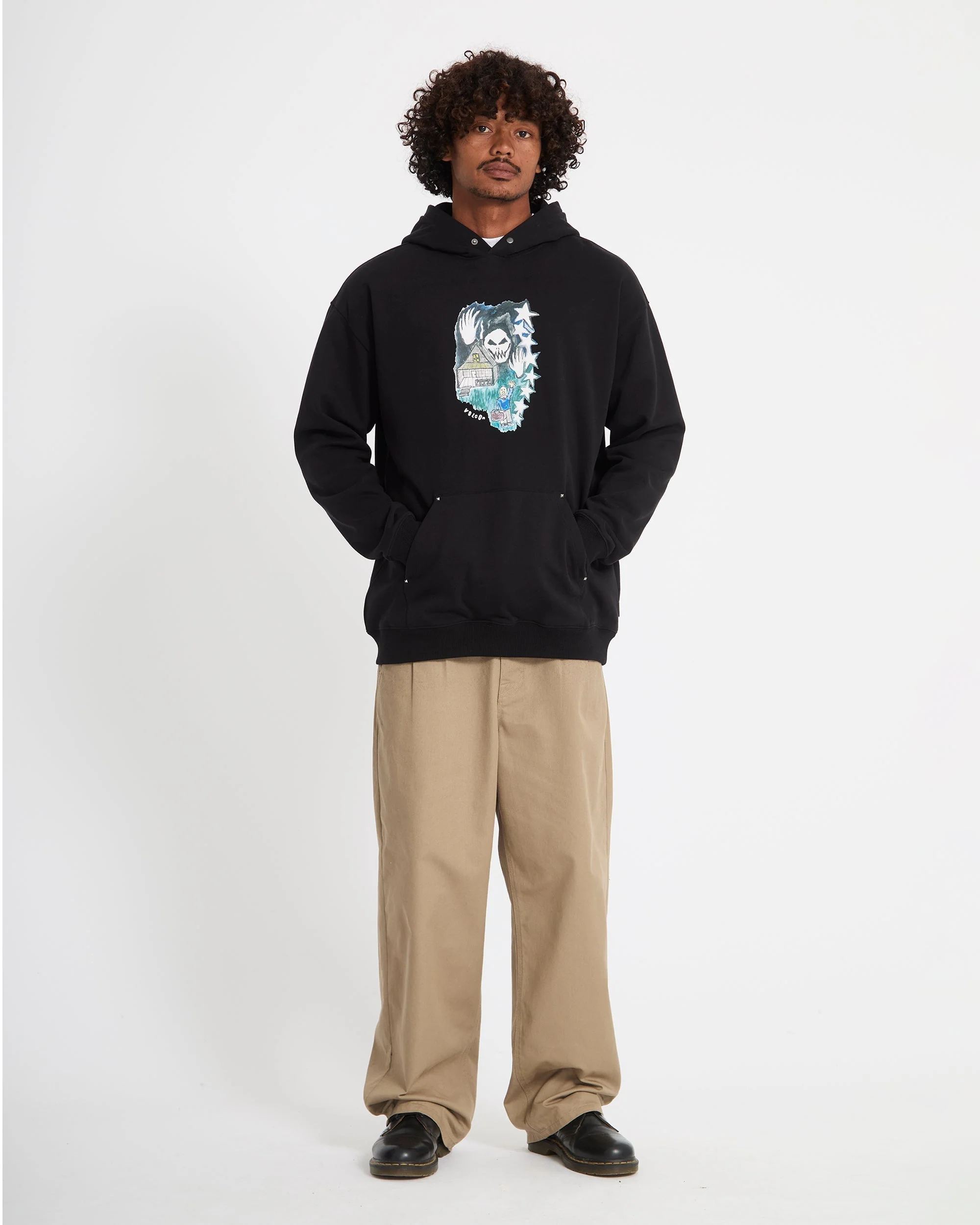 Sweat à capuche Issam Auptel - Black - Image 10
