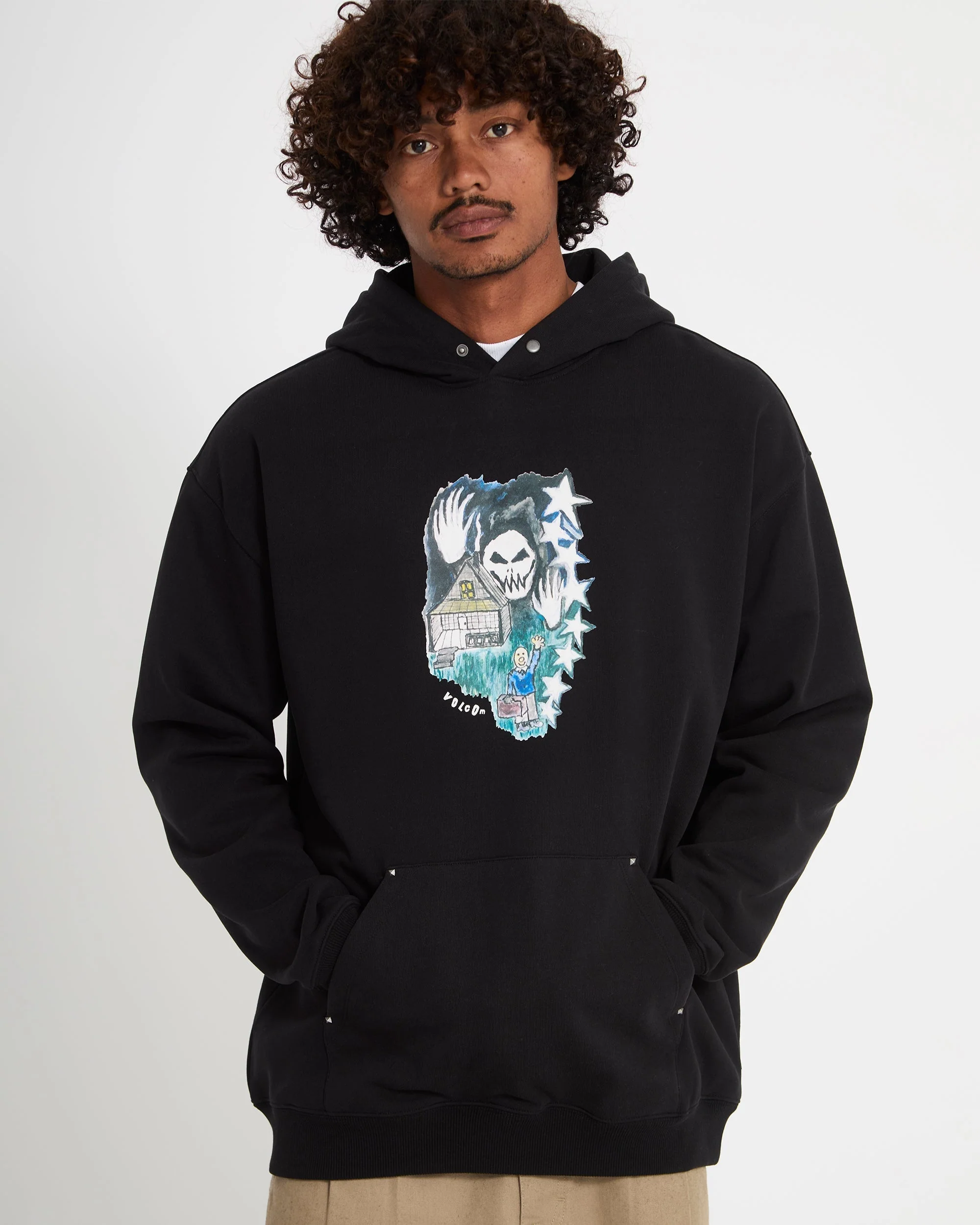 Sweat à capuche Issam Auptel - Black - Image 11