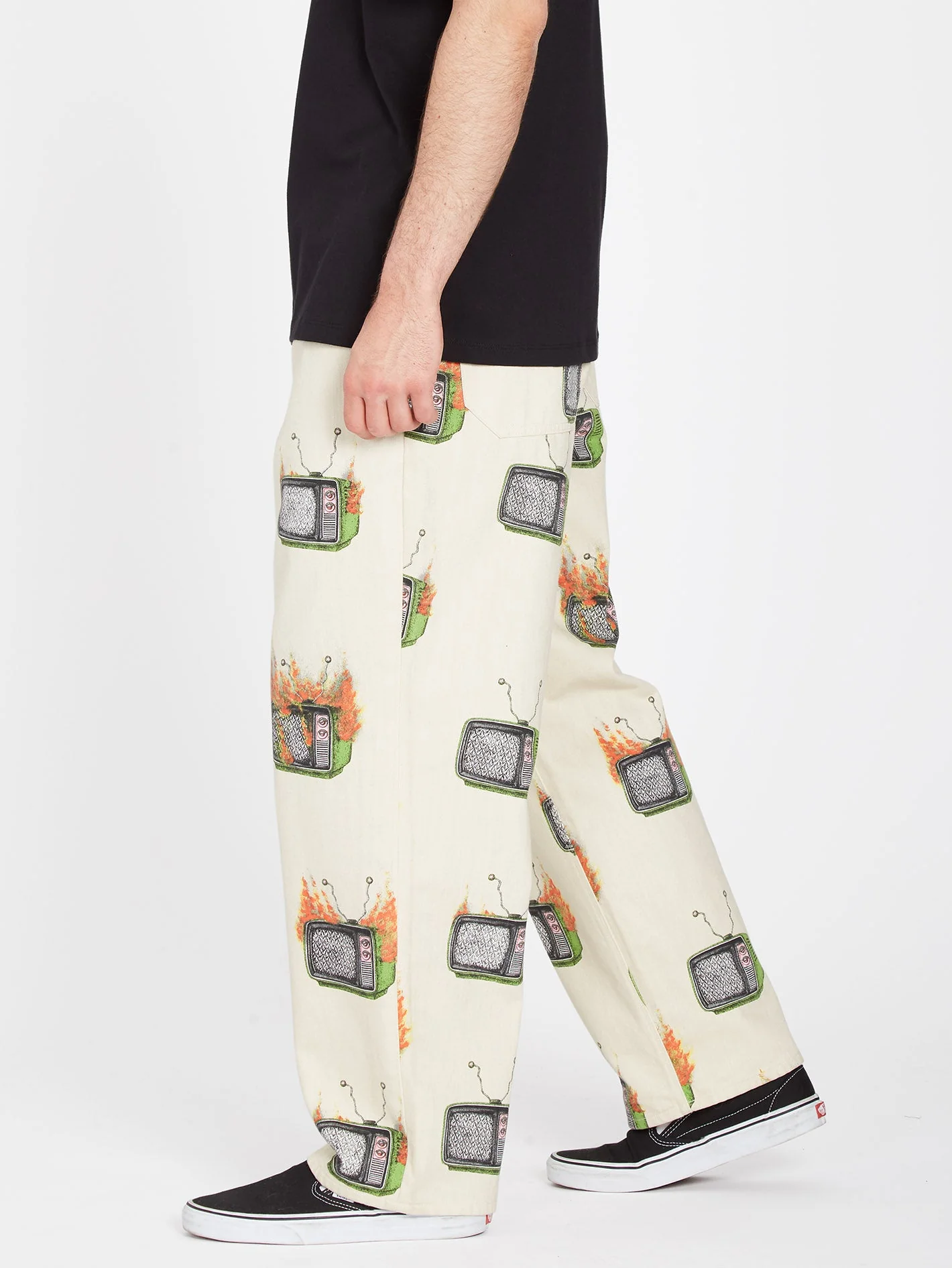 Pantalon Justin Hager Elasticated Waist - WHITECAP GREY - Image 12