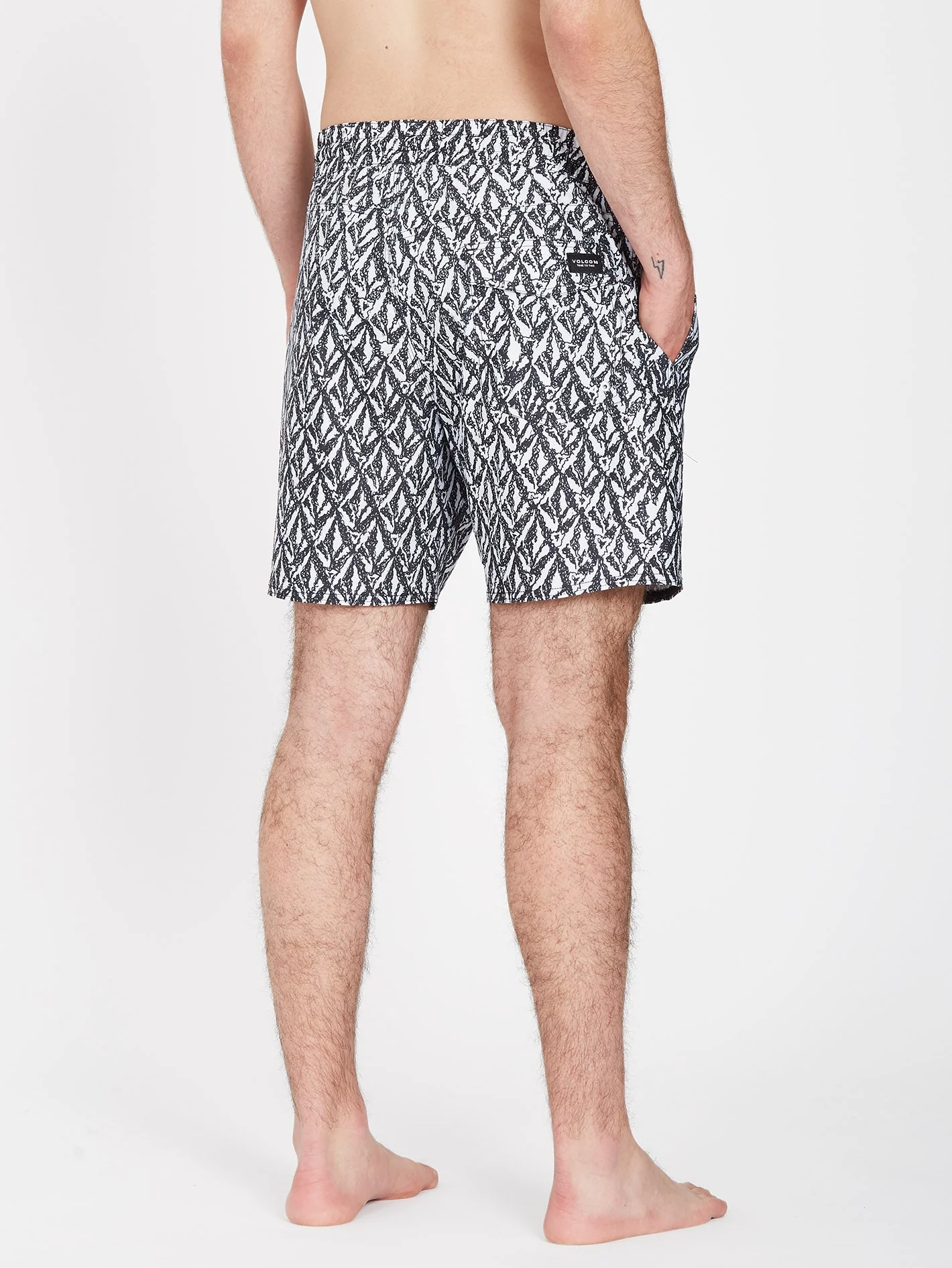 Boardshort Justin Hager 17" - WHITE - Image 2