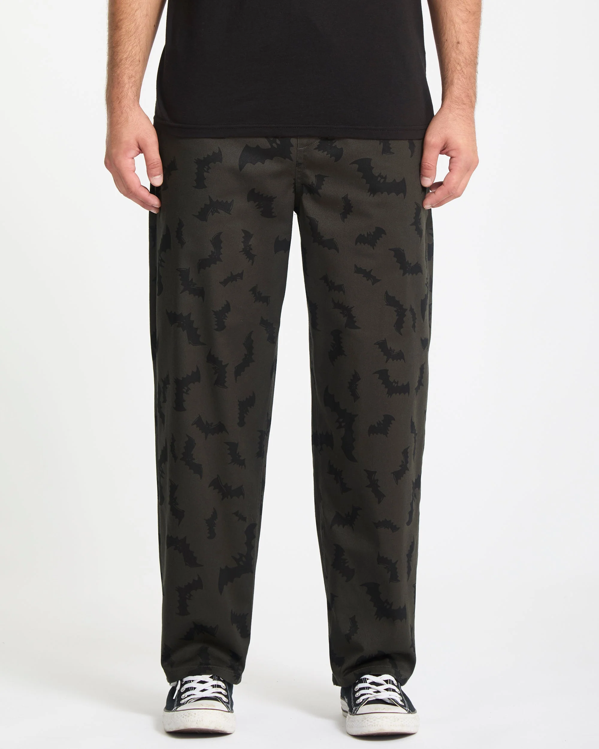 Pantalon À Taille Élastique J.J. Villard - Rinsed Black