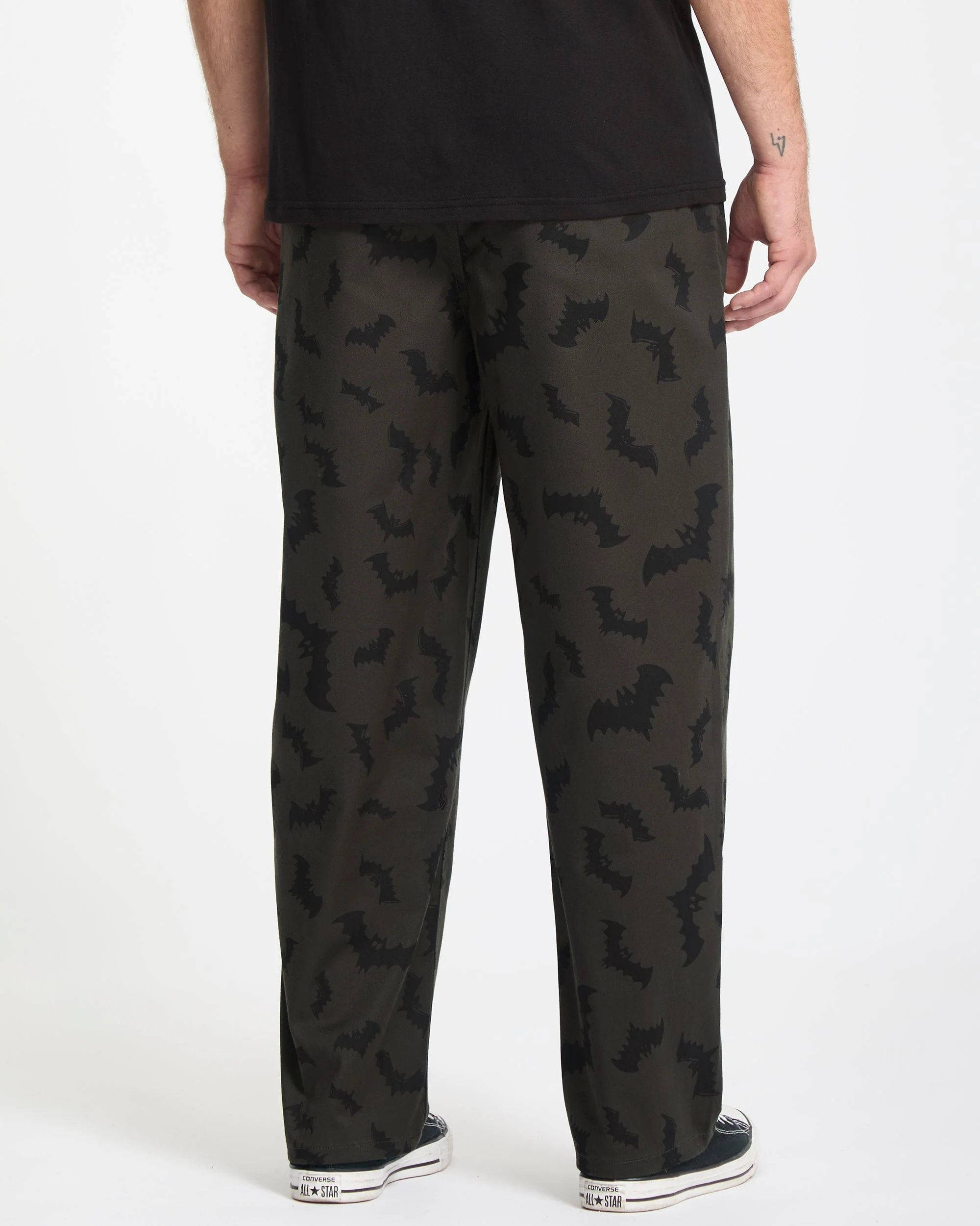 Pantalon À Taille Élastique J.J. Villard - Rinsed Black - Image 2