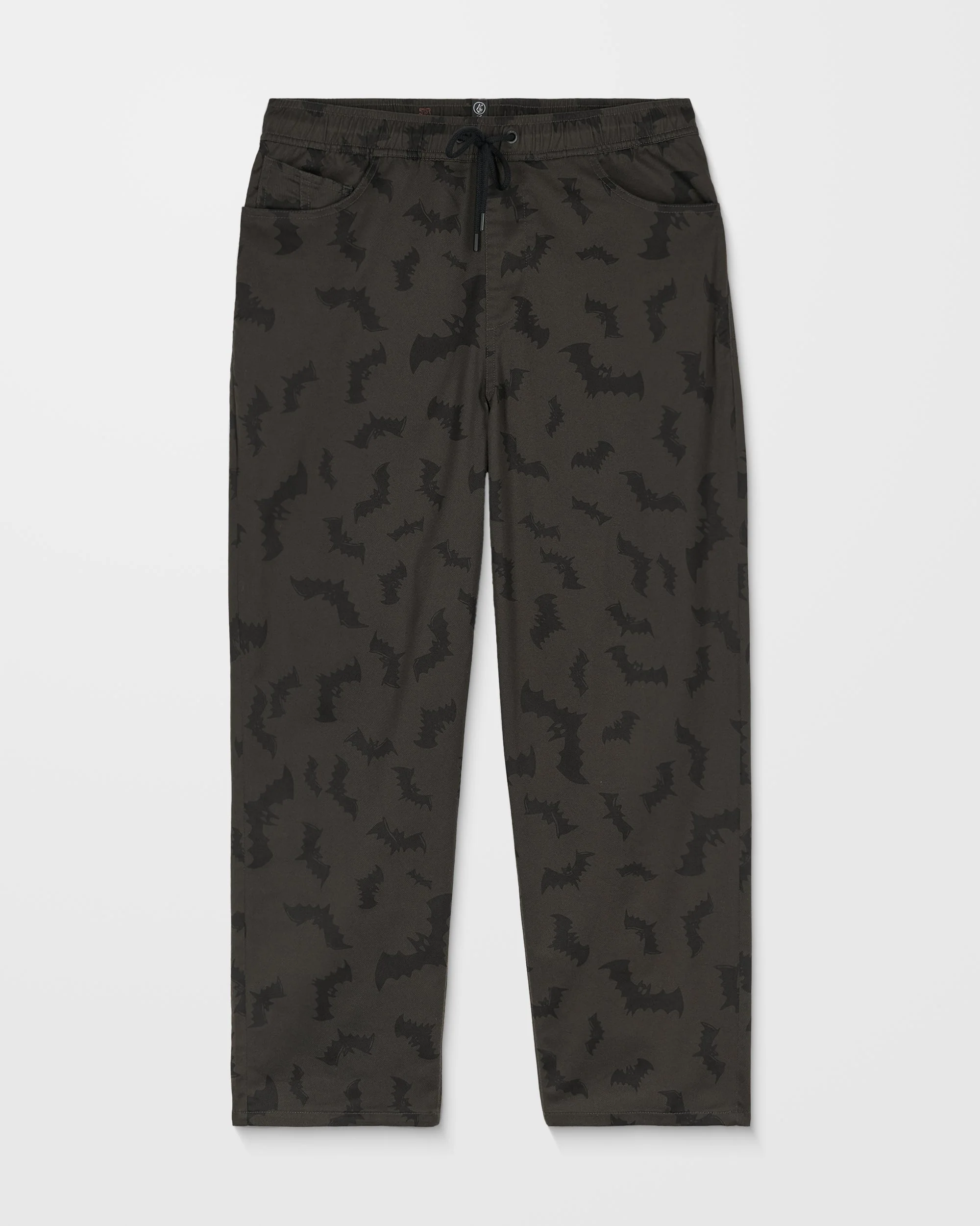 Pantalon À Taille Élastique J.J. Villard - Rinsed Black - Image 6