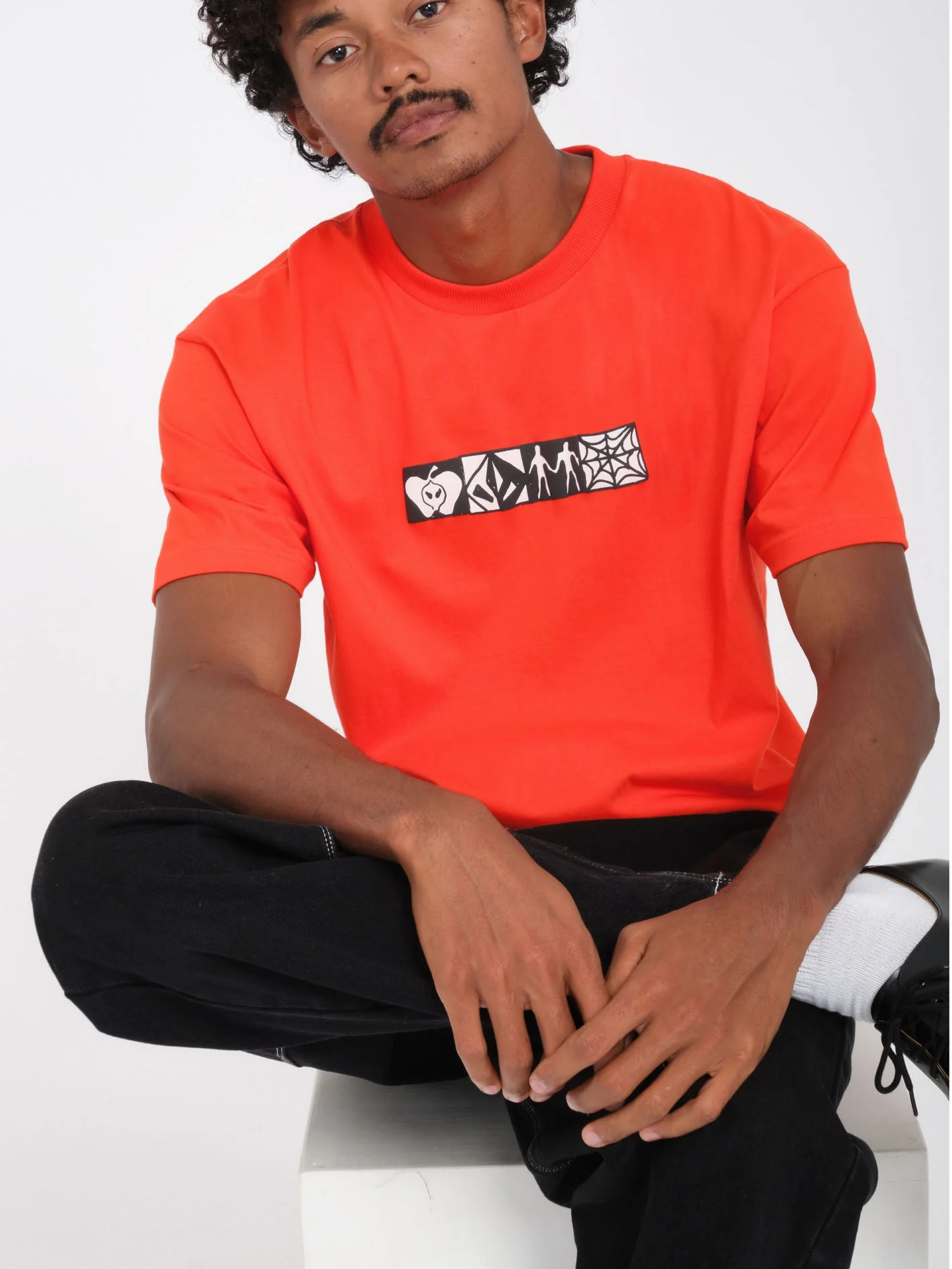 T-shirt Keutchi 3 - BRIGHT RED - Image 3