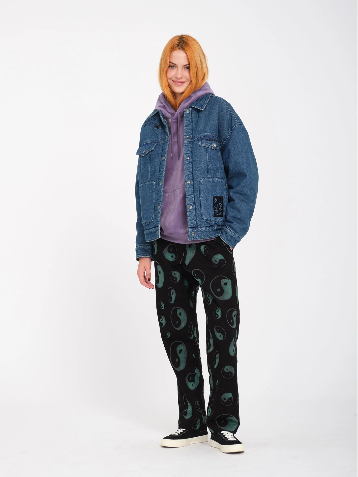 Veste en jean Keutchi - VINTAGE MARBLED INDIGO - Image 8