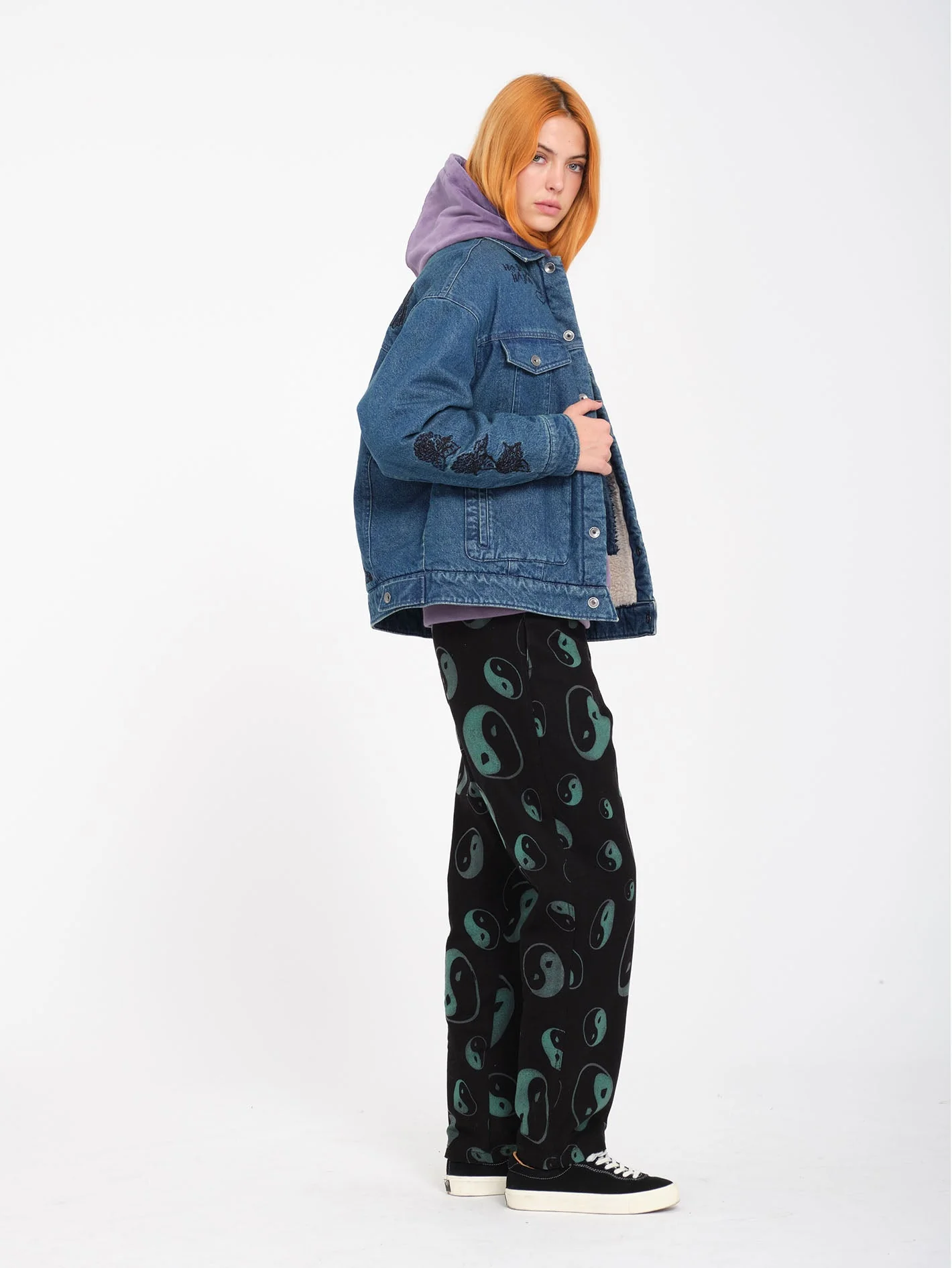 Veste en jean Keutchi - VINTAGE MARBLED INDIGO - Image 9
