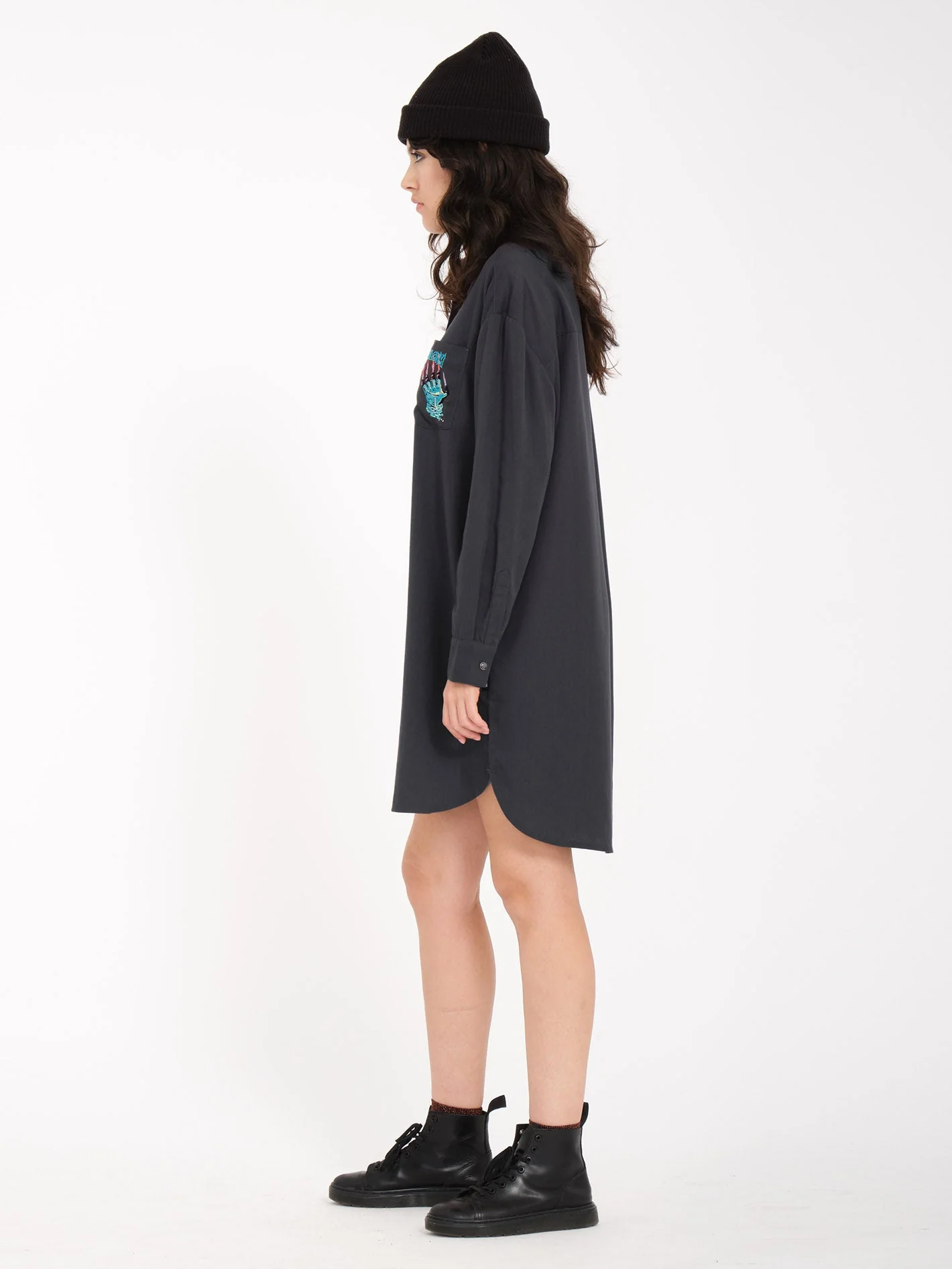Robe Max Sherman - HEATHER BLACK - Image 3