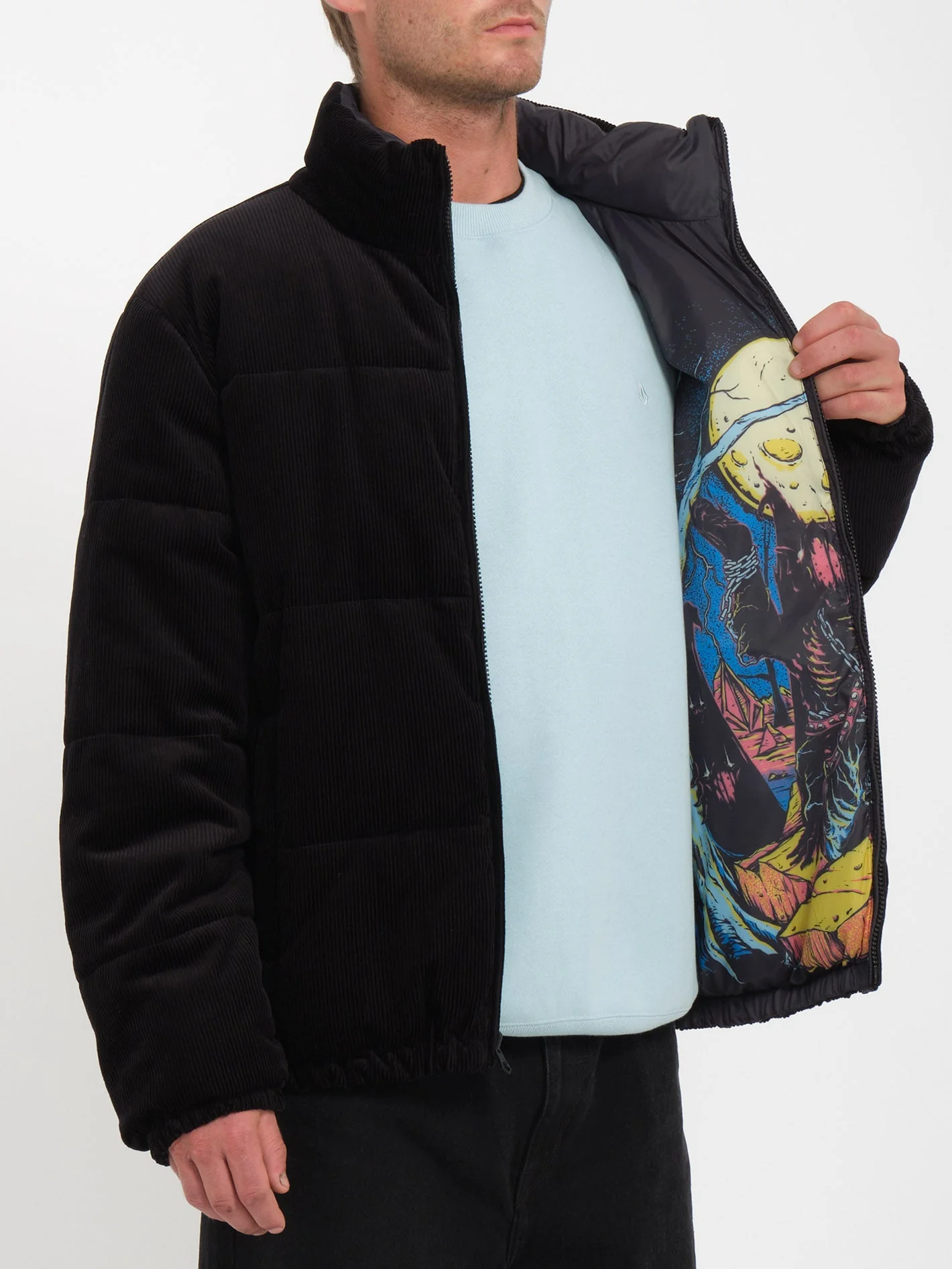 Veste Doudoune Max Sherman (Réversible) - BLACK - Image 4