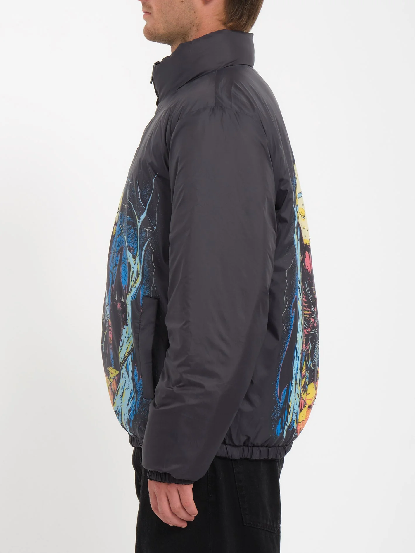 Veste Doudoune Max Sherman (Réversible) - BLACK - Image 9