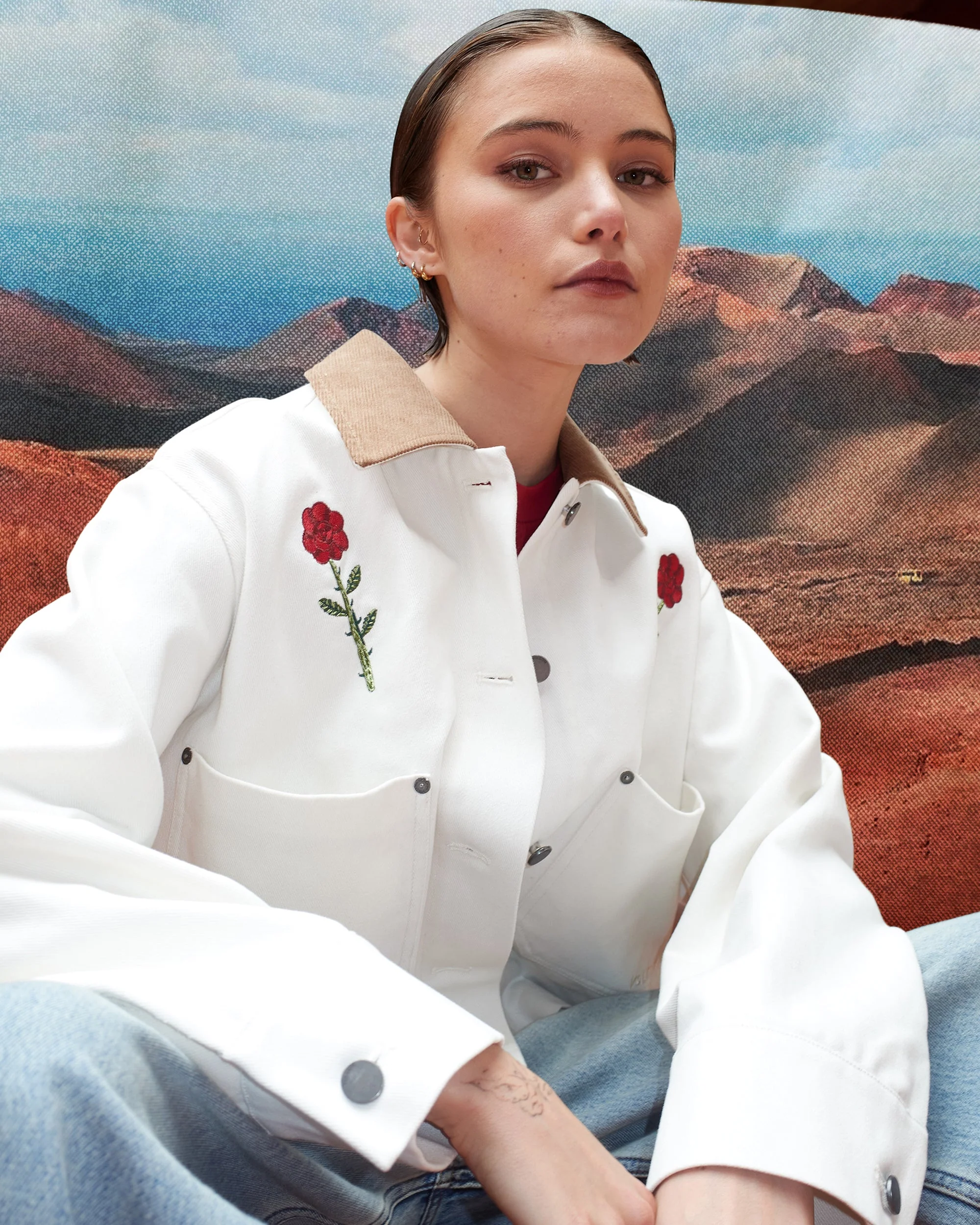 Veste Mickey Mason - Off White - Image 6