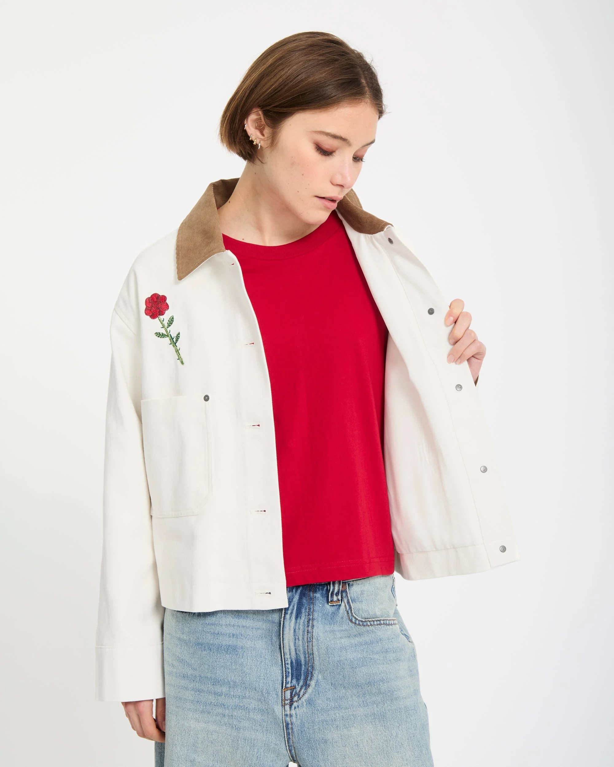 Veste Mickey Mason - Off White - Image 8
