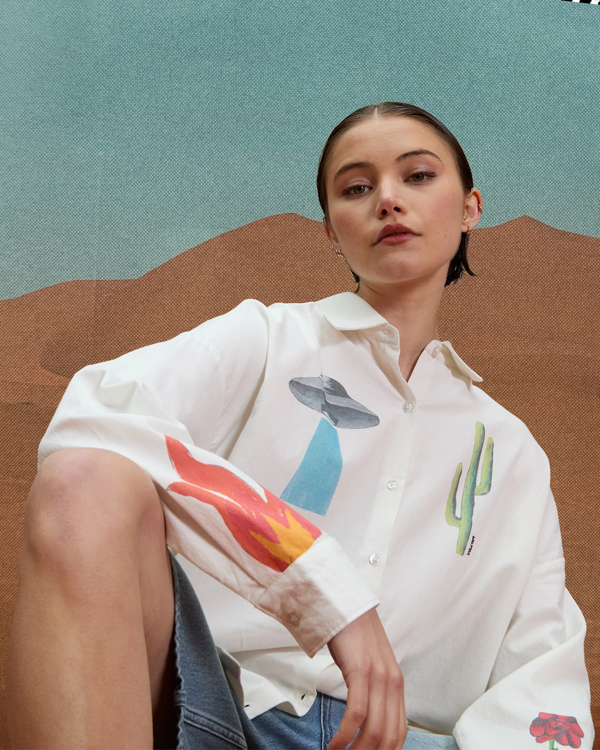 Chemise Mickey Mason - Off White - Image 6