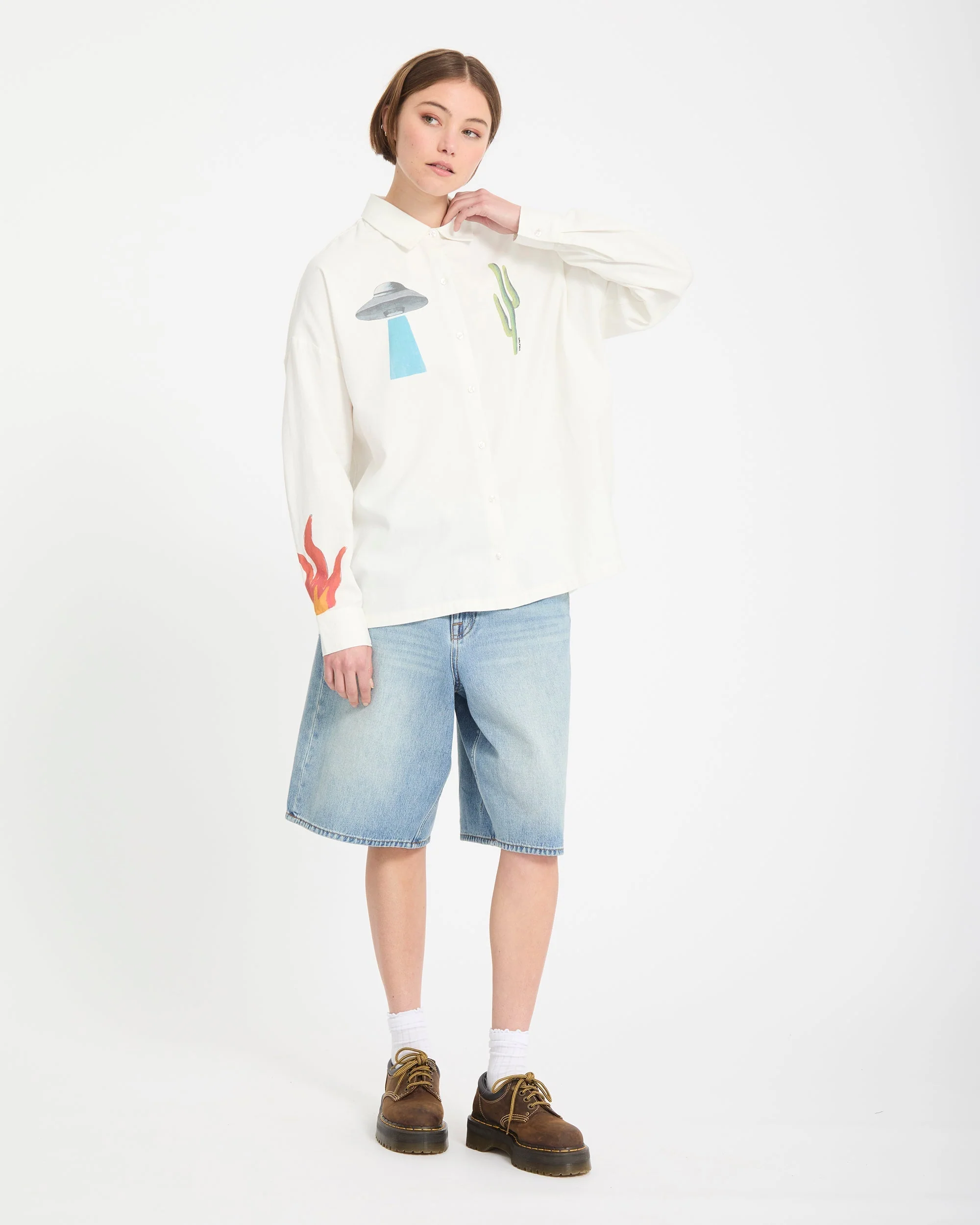 Chemise Mickey Mason - Off White - Image 9