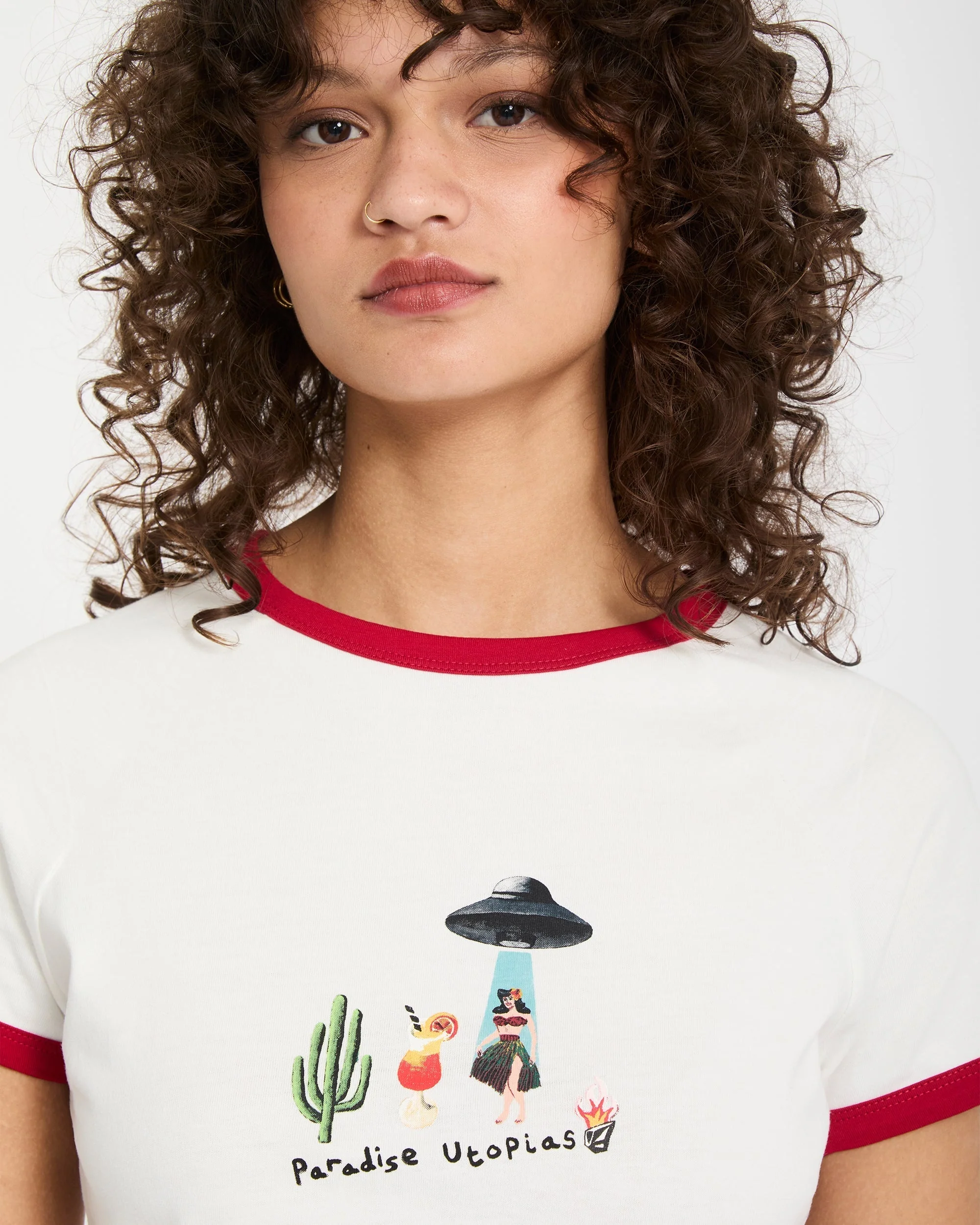 Crop top Mickey Mason - Off White - Image 7