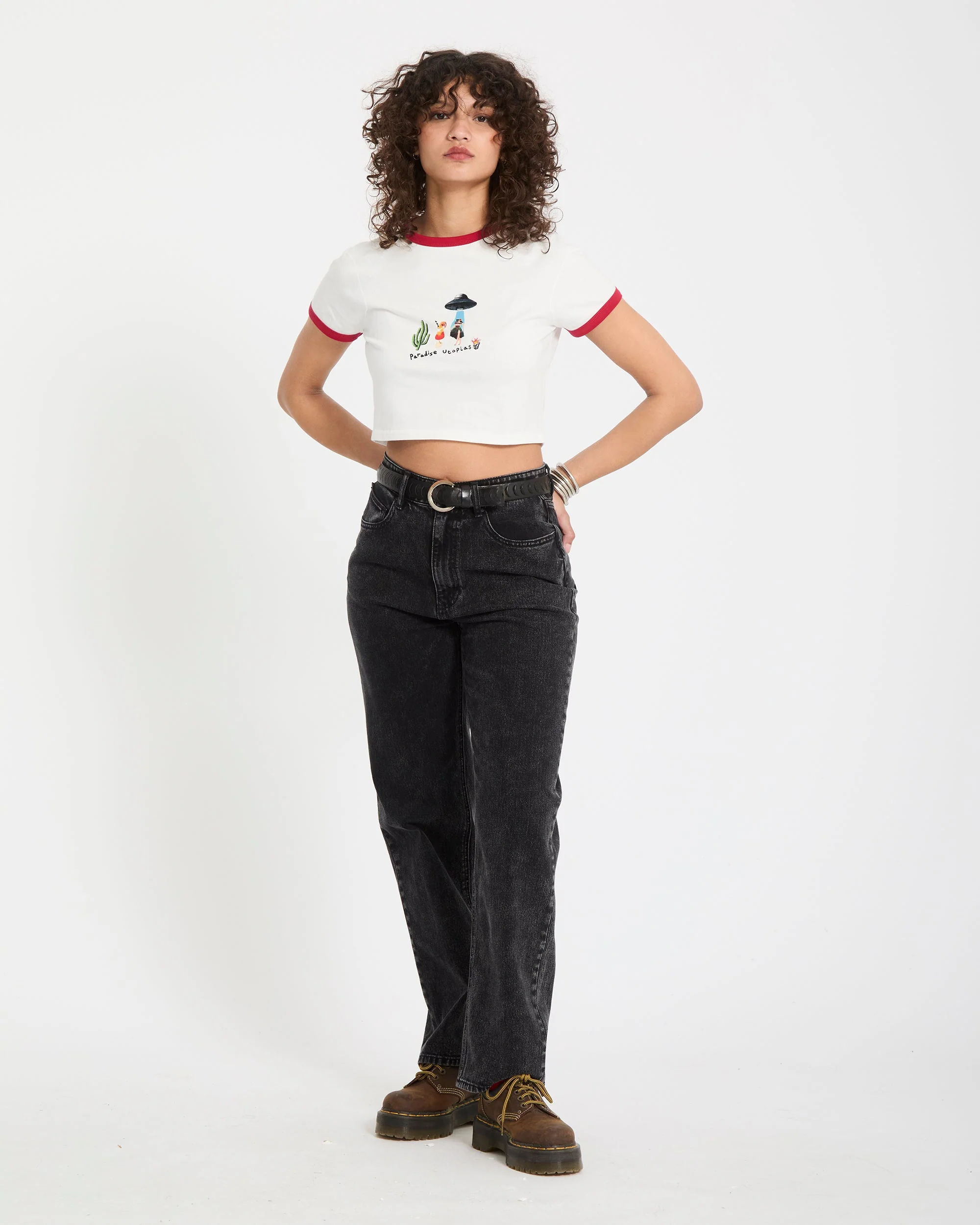 Crop top Mickey Mason - Off White - Image 8