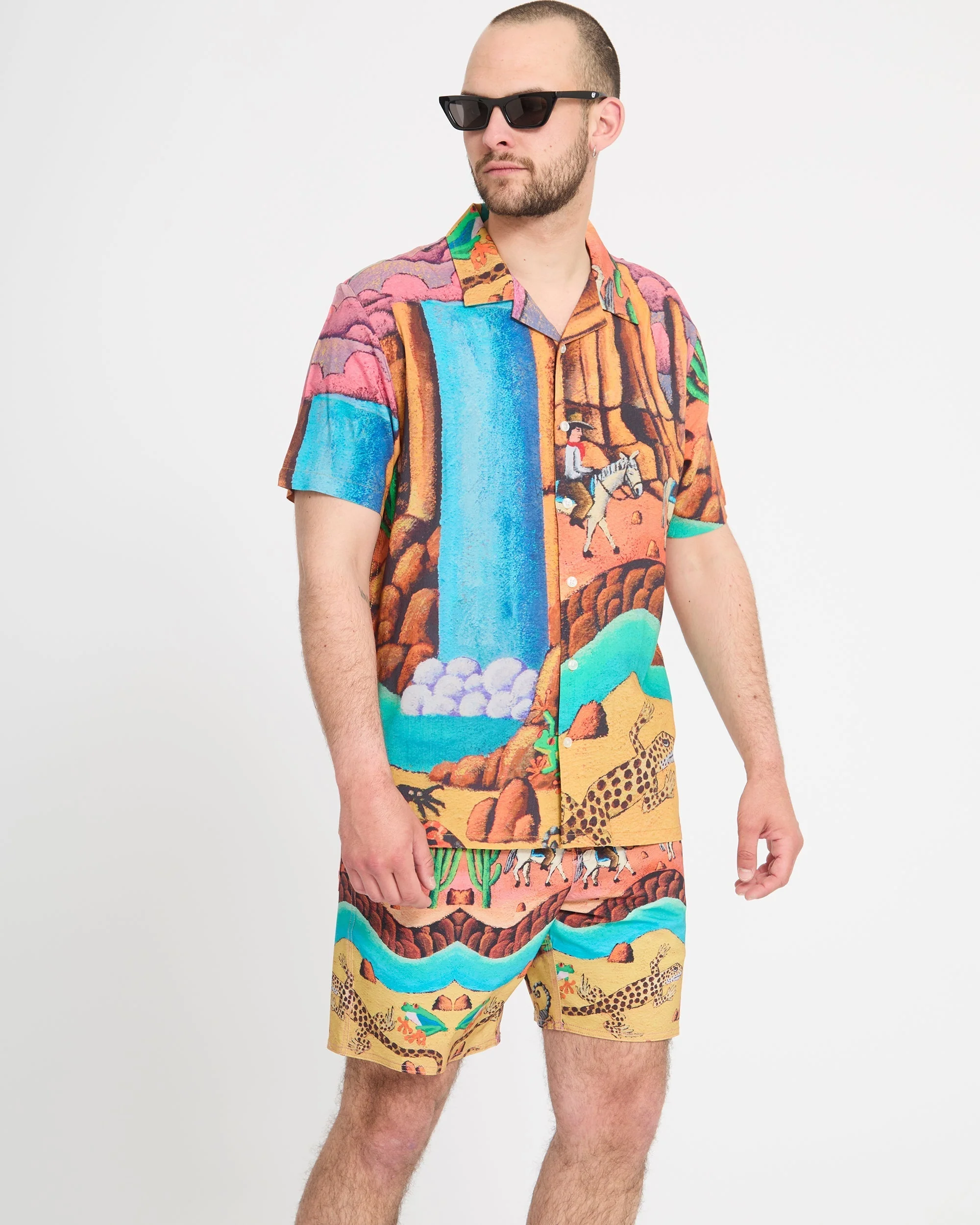 Boardshort Mickey Mason Trunk 17" - Multi - Image 10