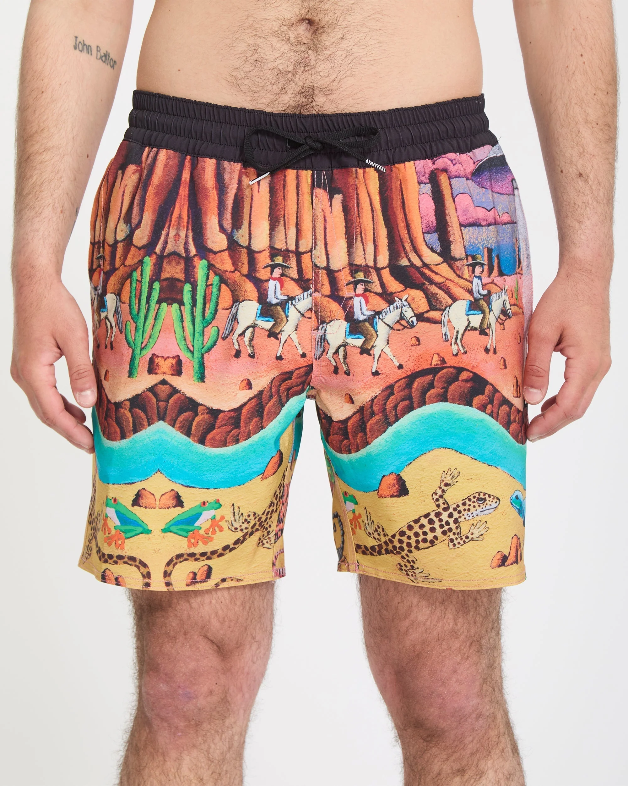 Boardshort Mickey Mason Trunk 17" - Multi - Image 5