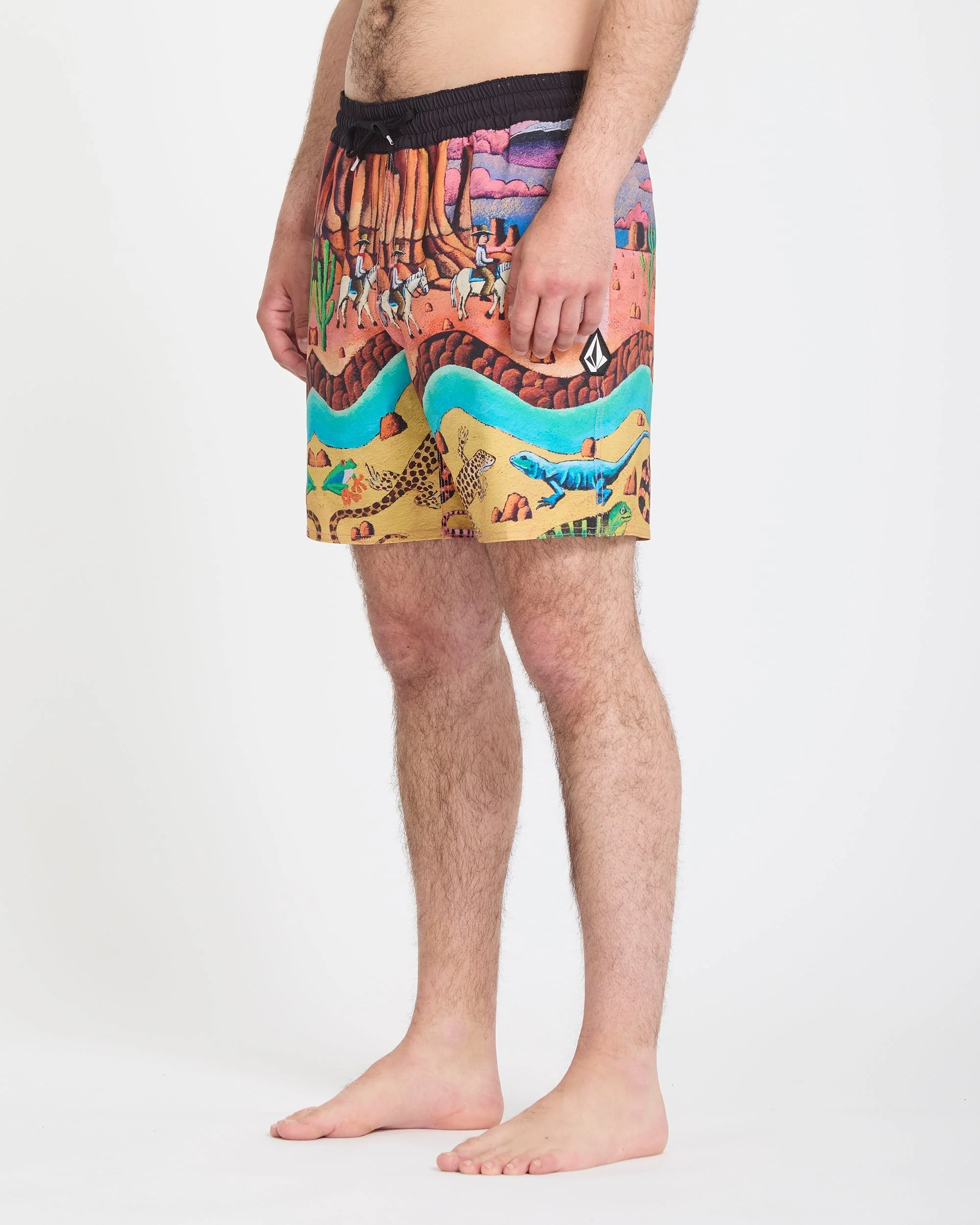Boardshort Mickey Mason Trunk 17" - Multi - Image 6
