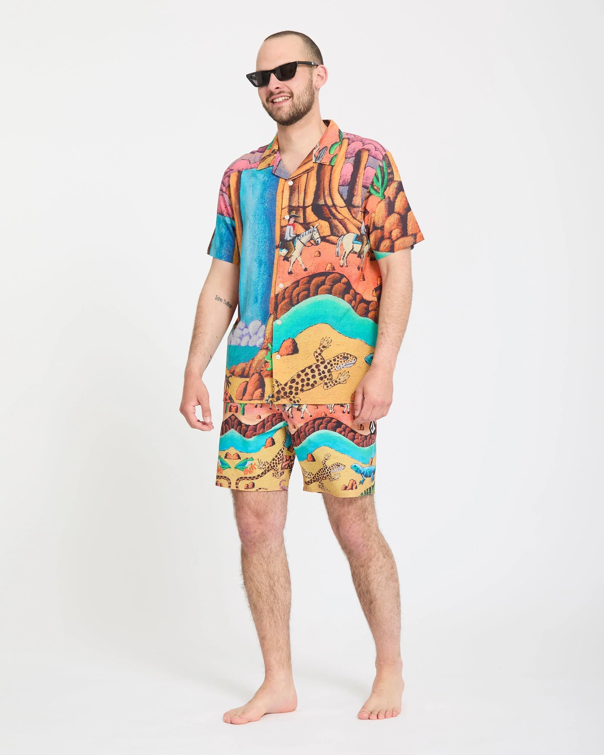 Boardshort Mickey Mason Trunk 17" - Multi - Image 8