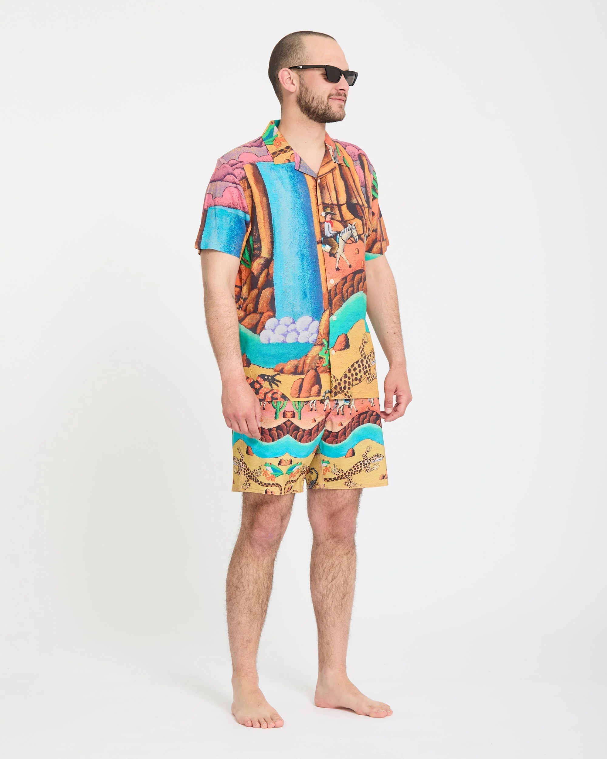 Boardshort Mickey Mason Trunk 17" - Multi - Image 9