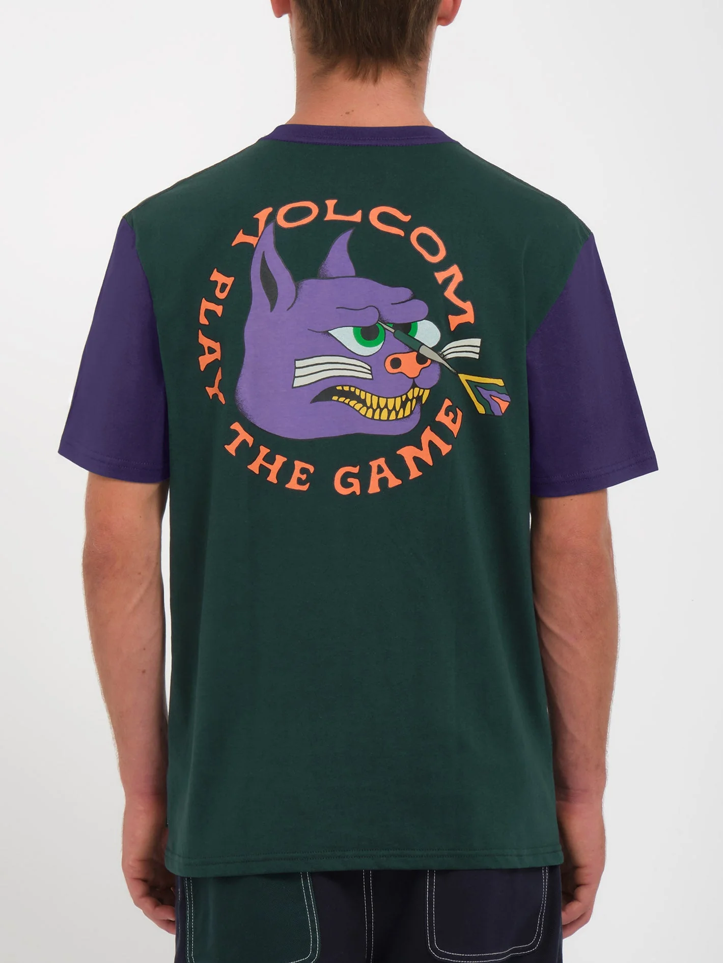 T-shirt Nando Von Arb Color Block - PONDEROSA PINE