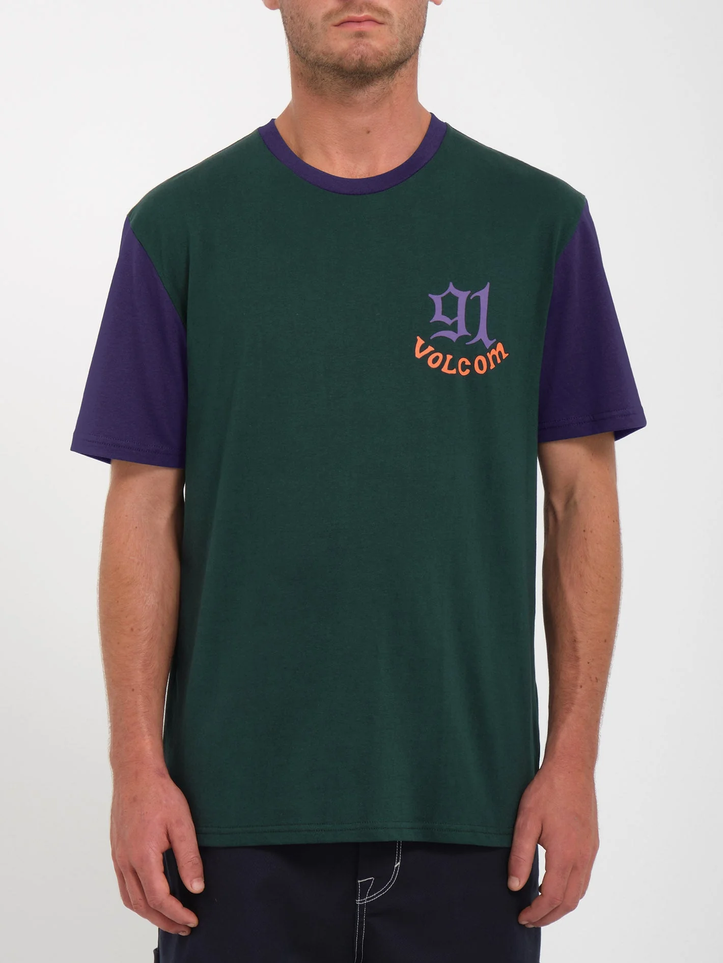 T-shirt Nando Von Arb Color Block - PONDEROSA PINE - Image 2